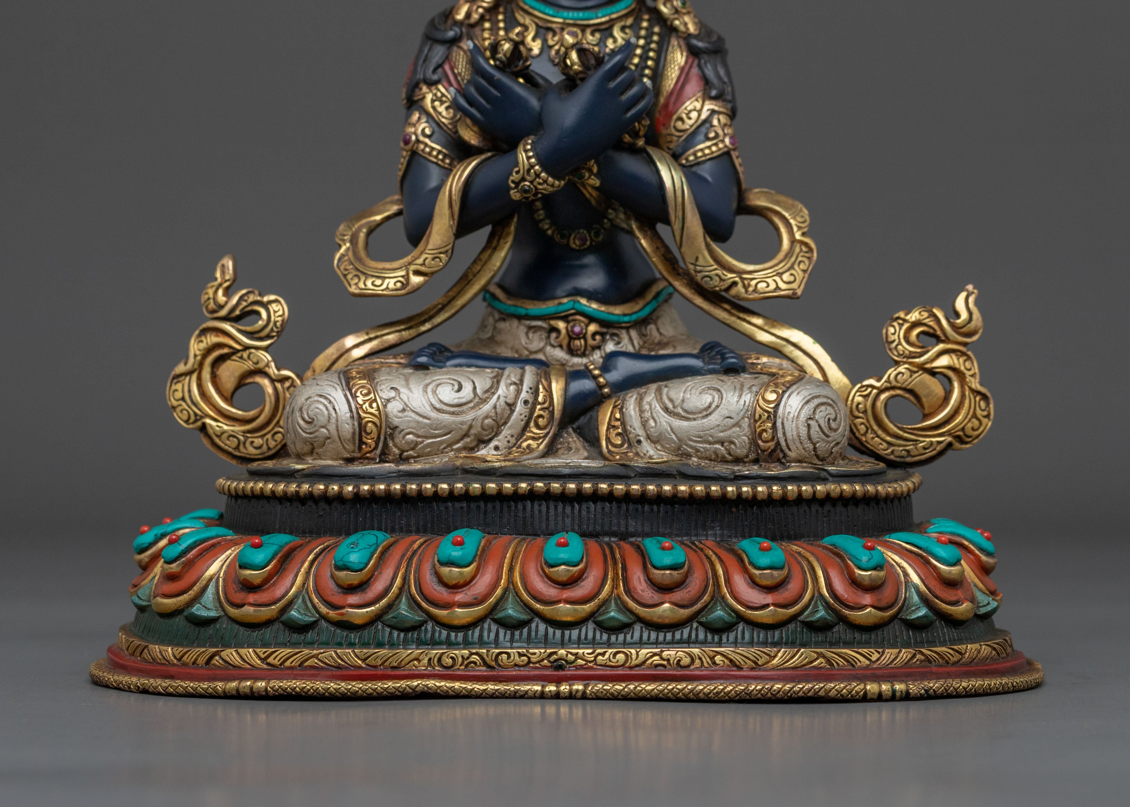 Handmade Vajradhara Buddhist Statue: Primordial Buddha
