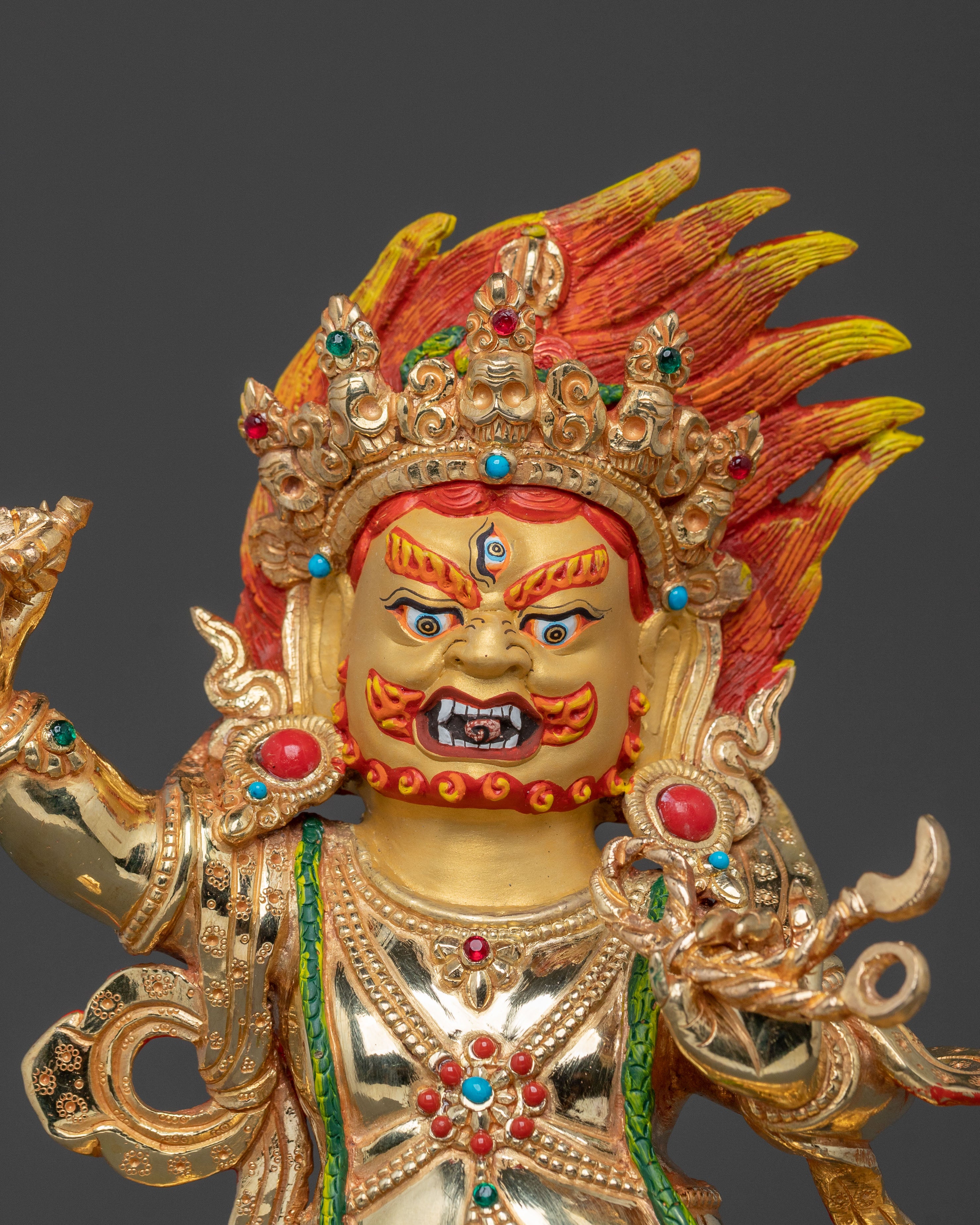 Vajrapani Statue: Fierce Protector