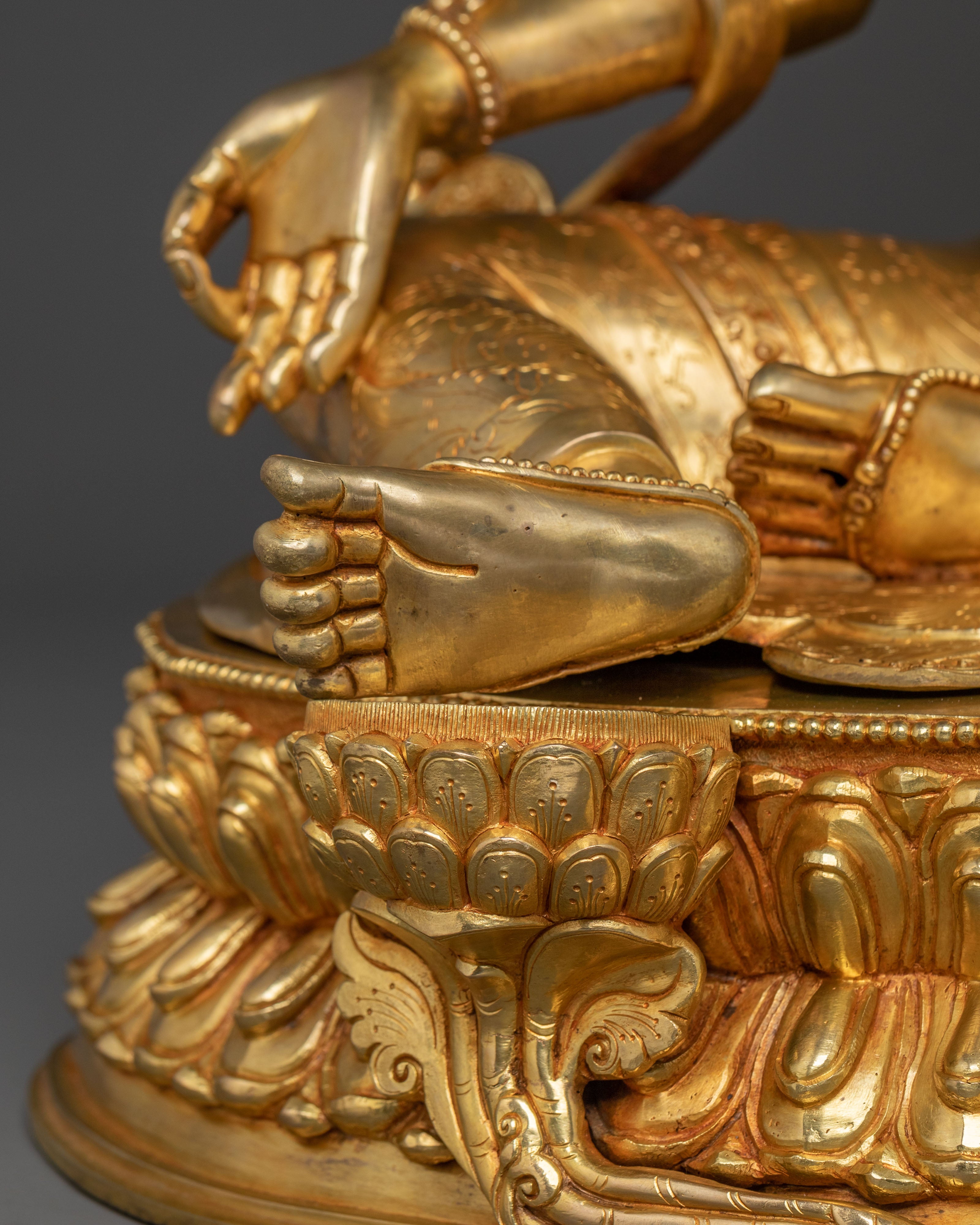 Green Tara Healing Goddess Statue | Handcrafted in Nepal