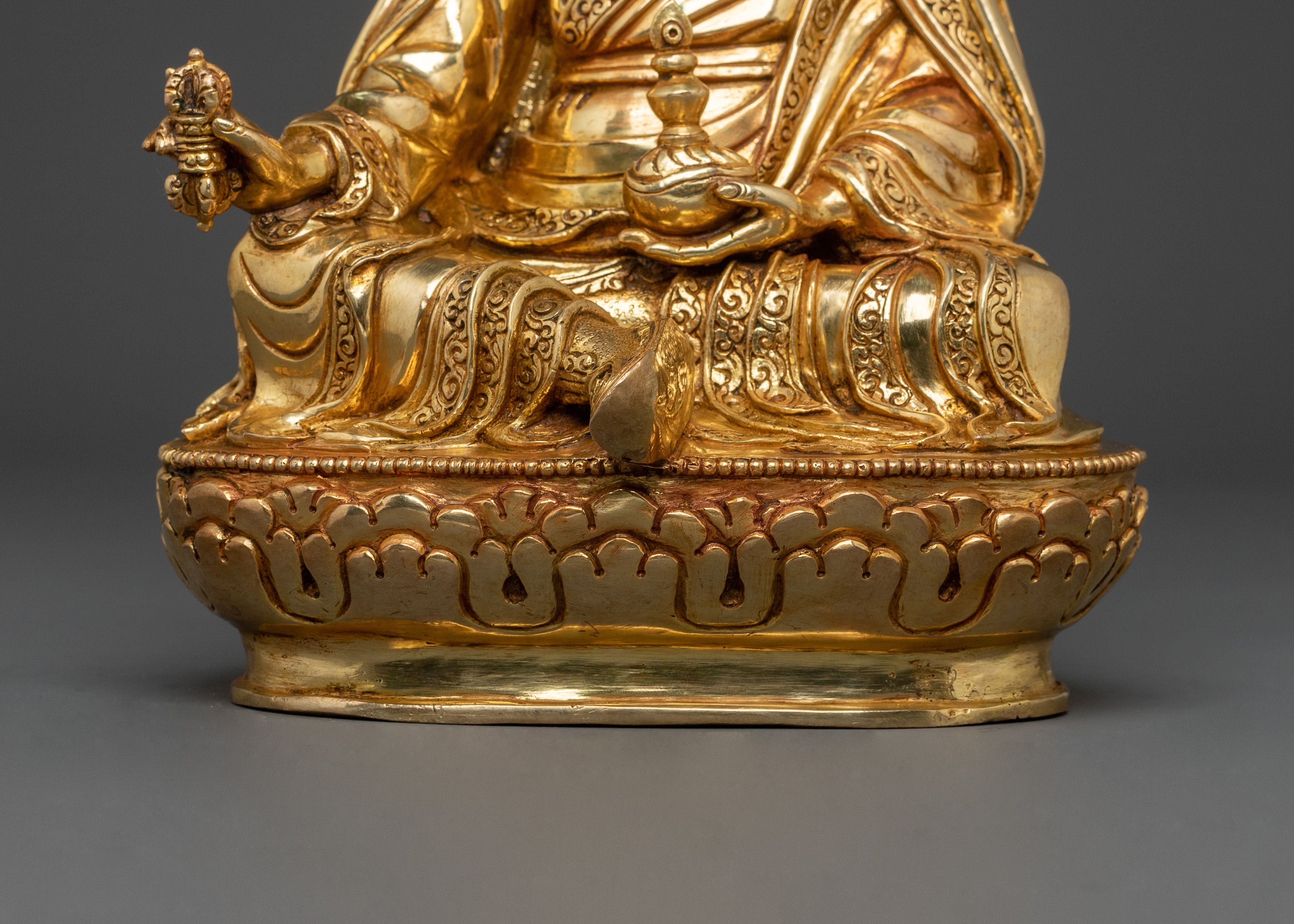 Padmasambhava Golden Statue | Spiritual Master