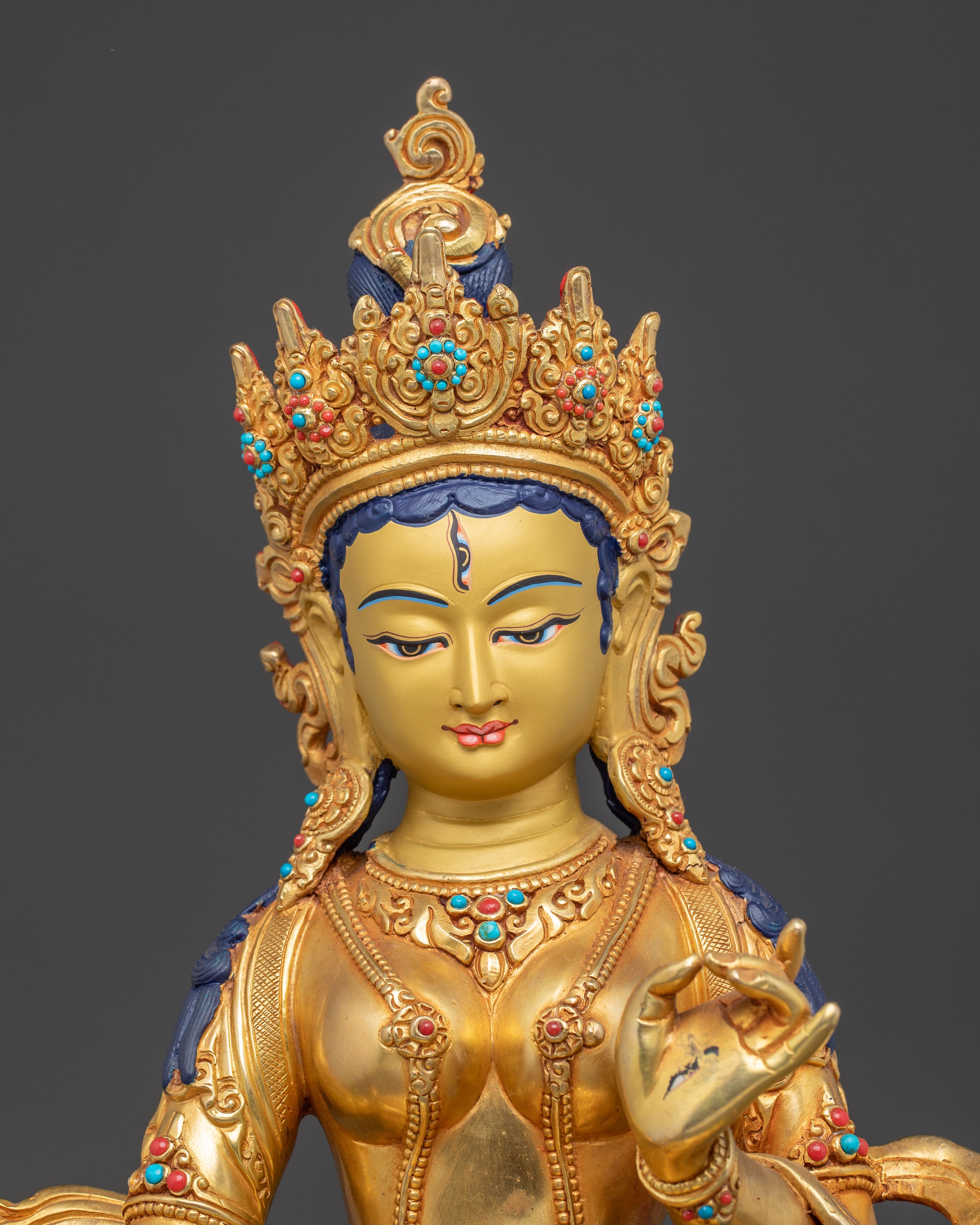 Dukar Sculpture for Spiritual Protection | Divine Bodhisattva