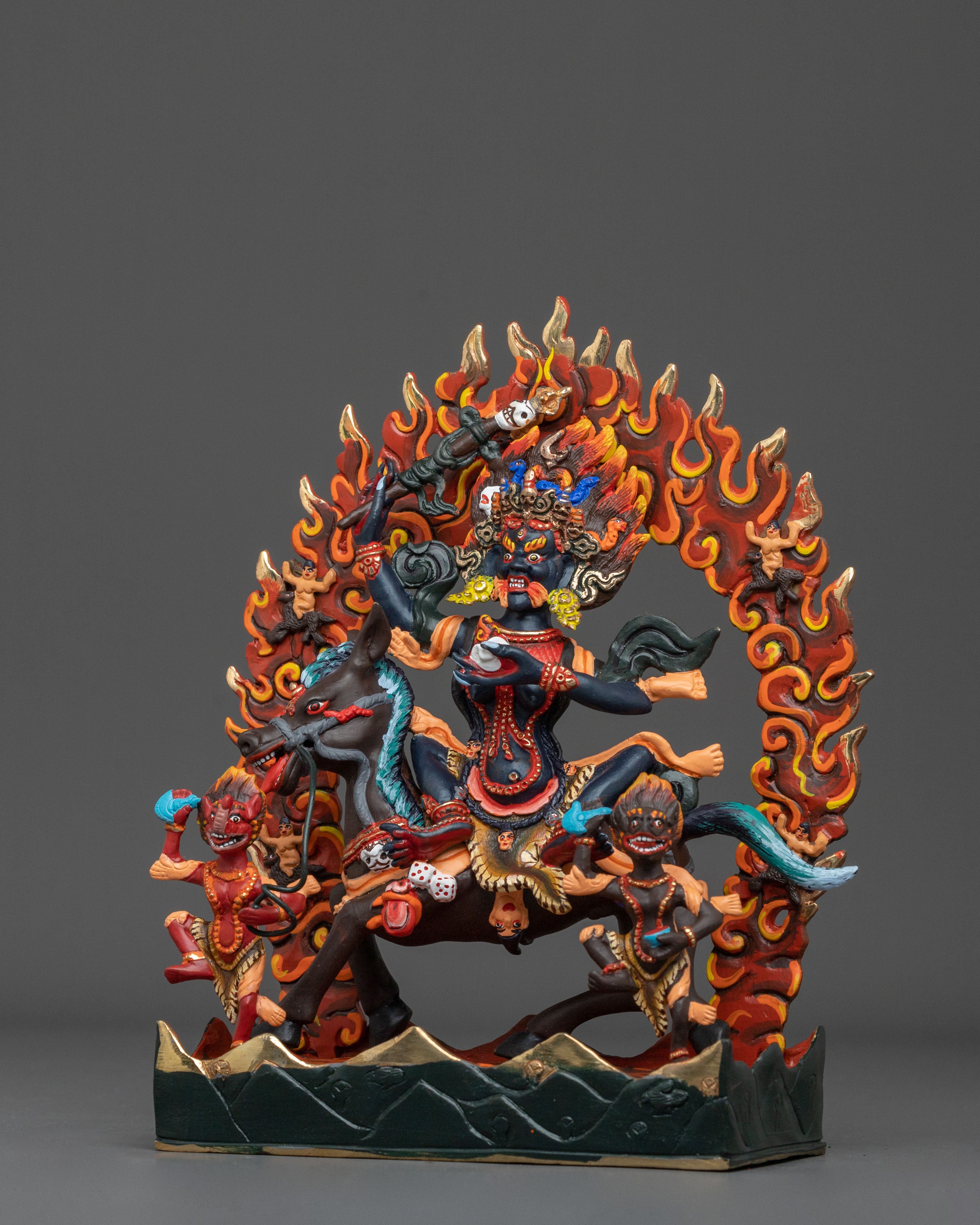 Palden Lhamo Figurine | Sacred Buddhist Figurine