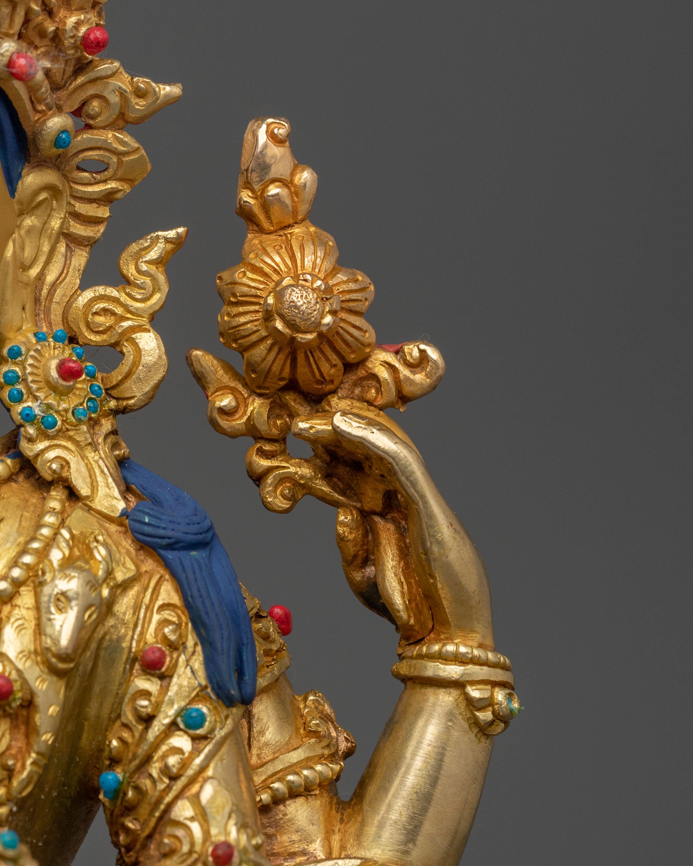 Avalokiteshvara Sculpture | Tibetan Buddhist Figurine
