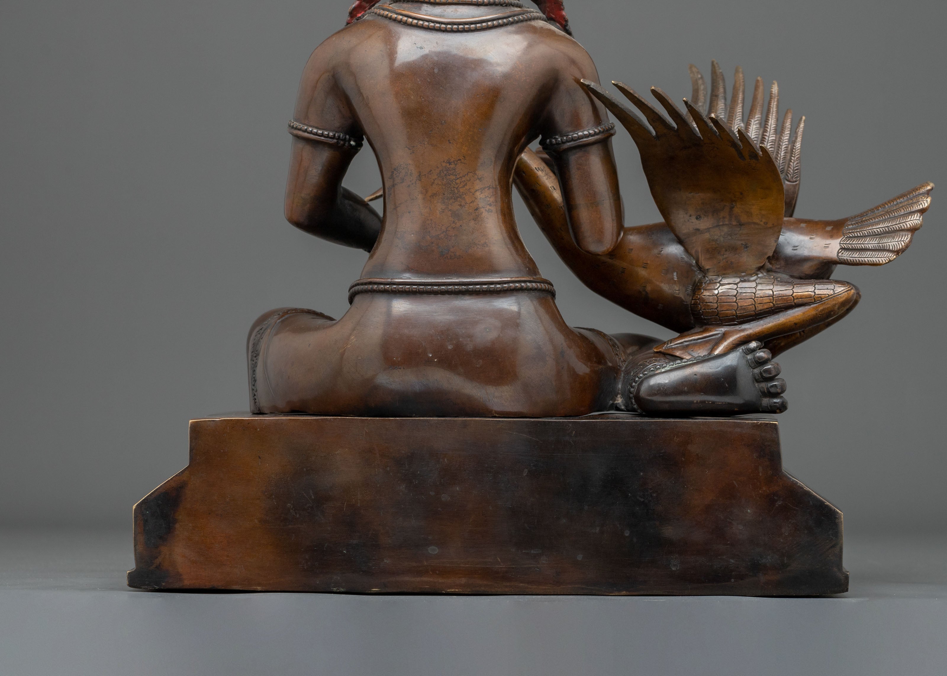Buddhist Siddhartha Gautama Statue | Oxidized Copper Statue