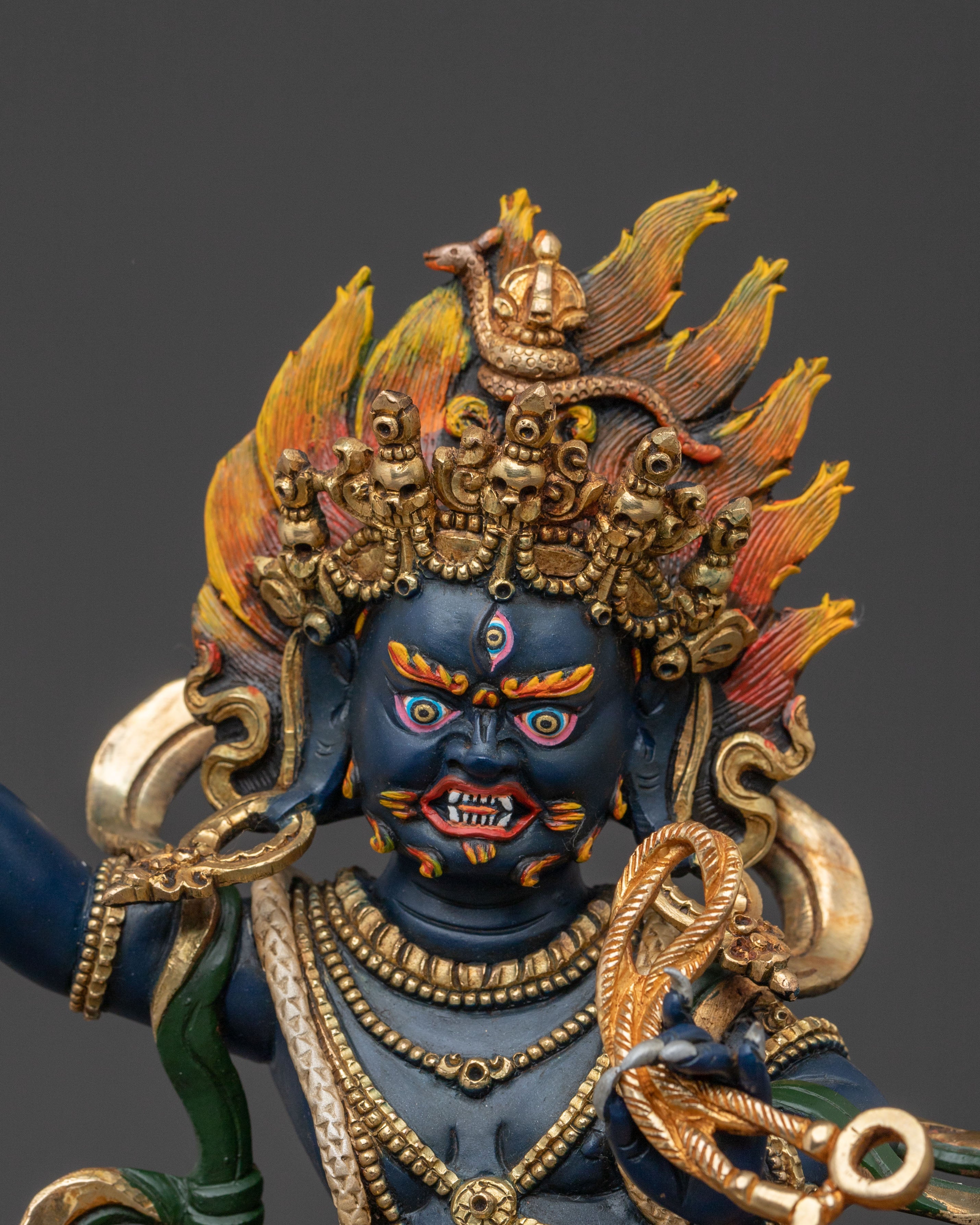 Handcrafted Vajrapani Statue | Dynamic Protector
