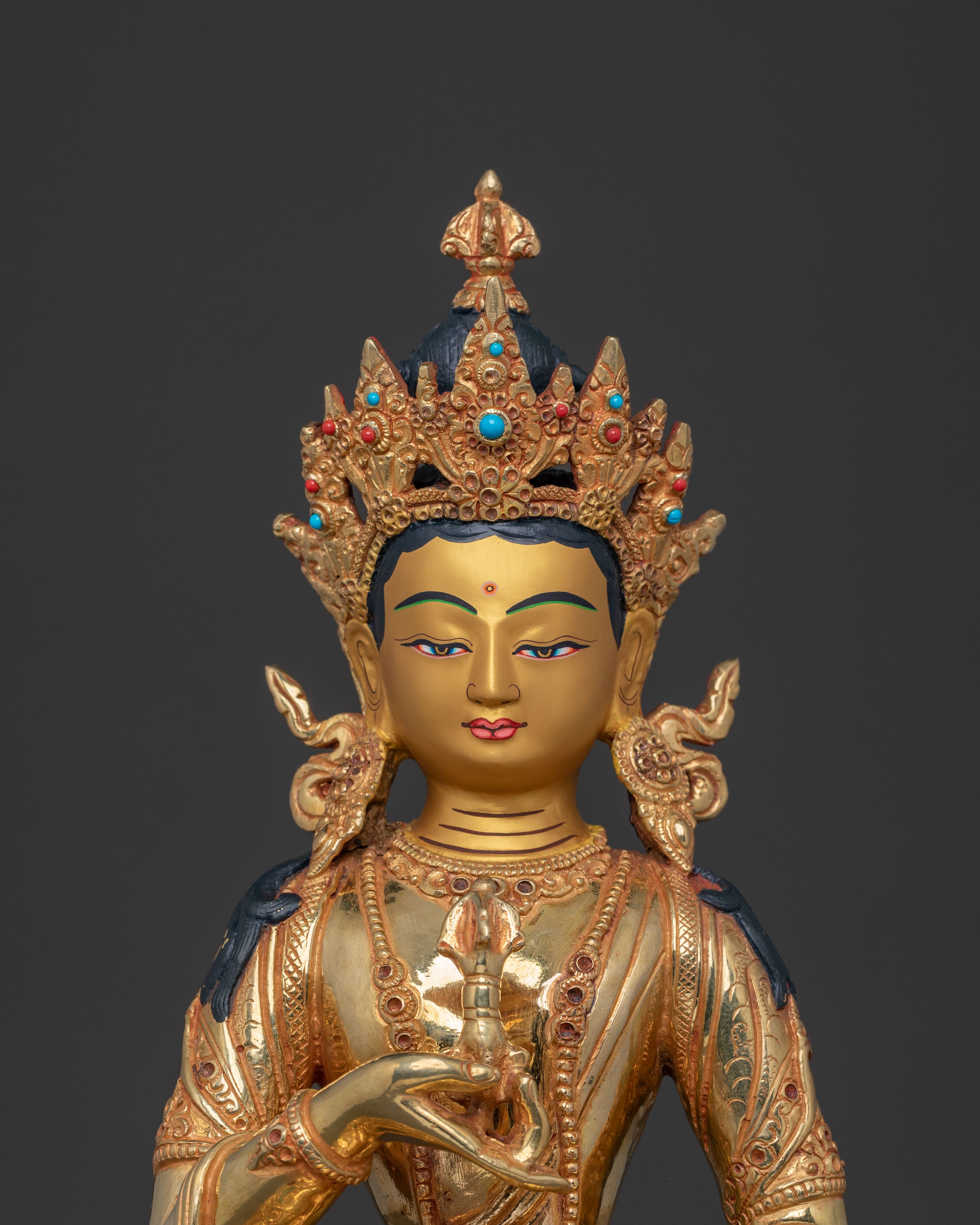 Vajrasattva Spiritual Statue for Altar Home Decor