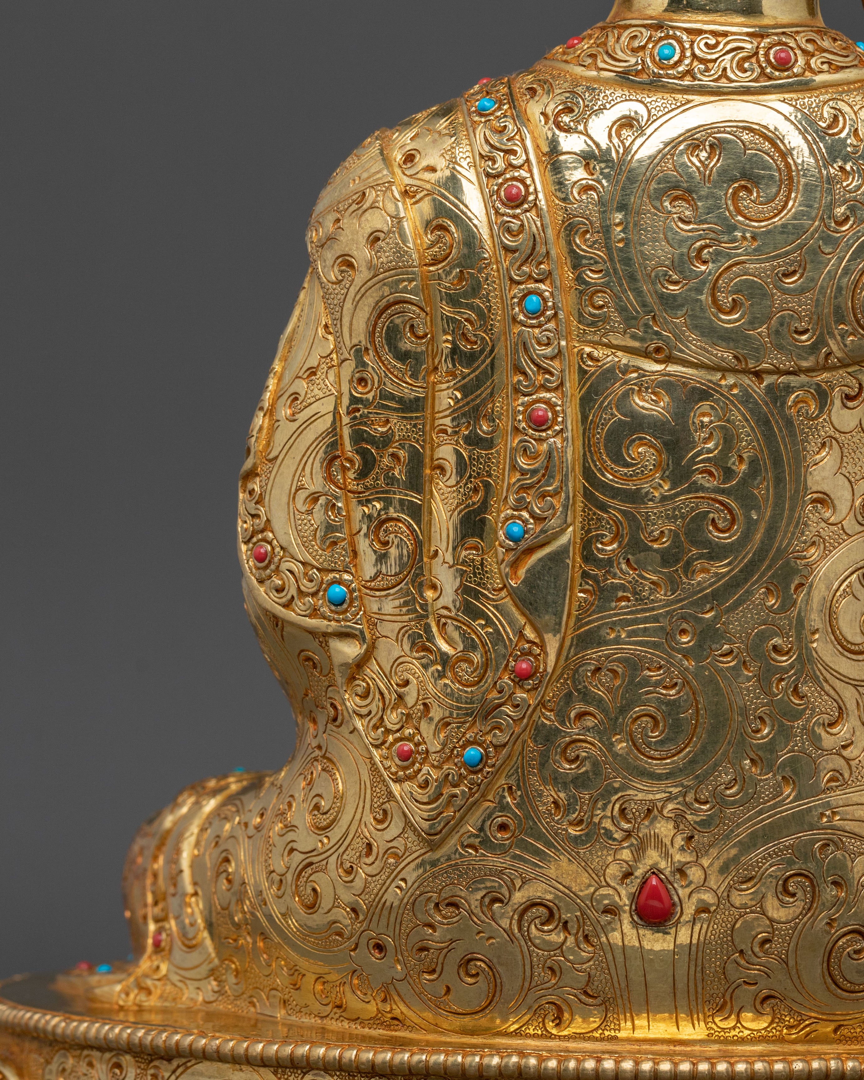 A Traditional Tibetan Shakyamuni Buddha Statue