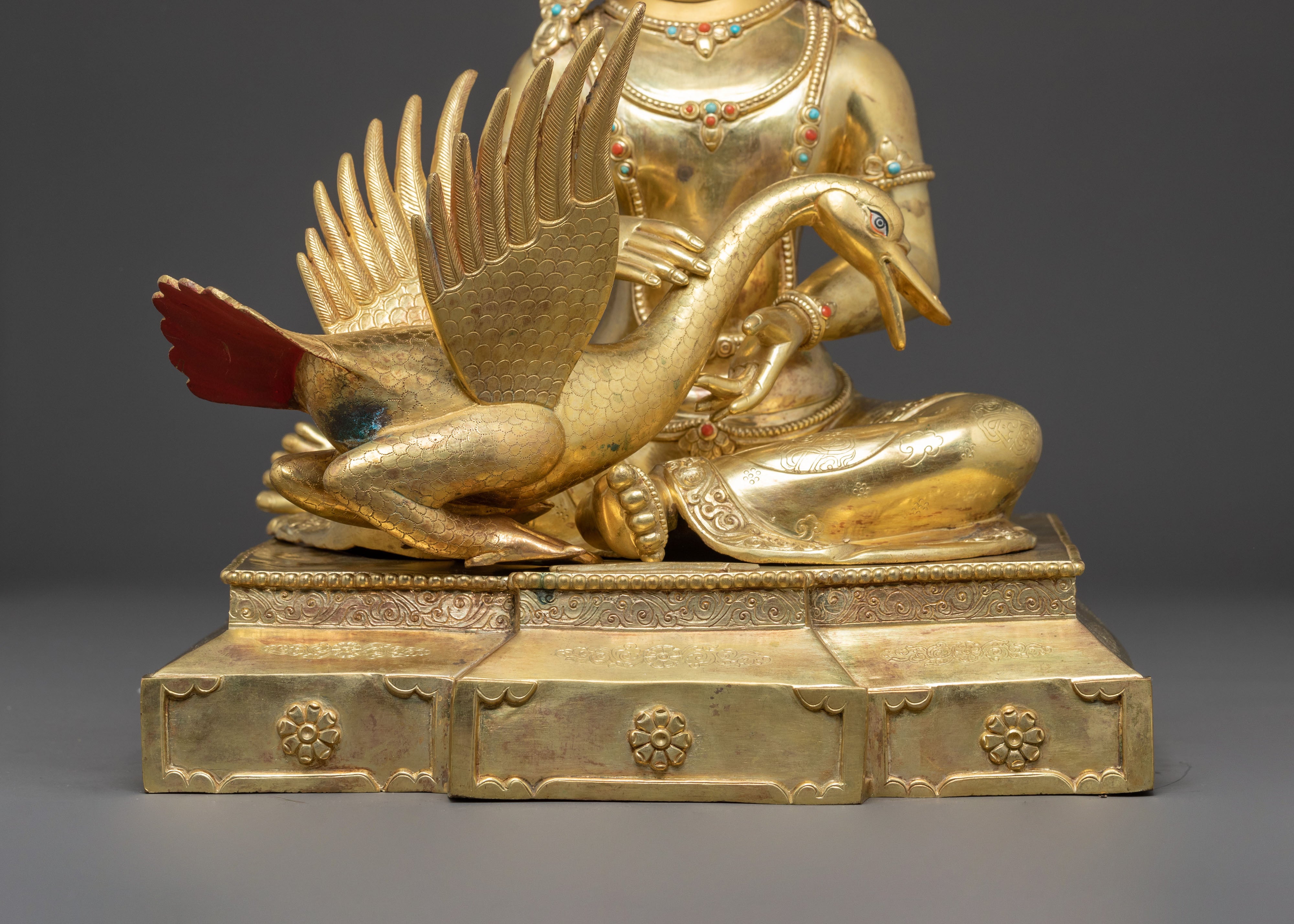 Golden Buddhist Gautama Buddha Statue | Historical Buddha