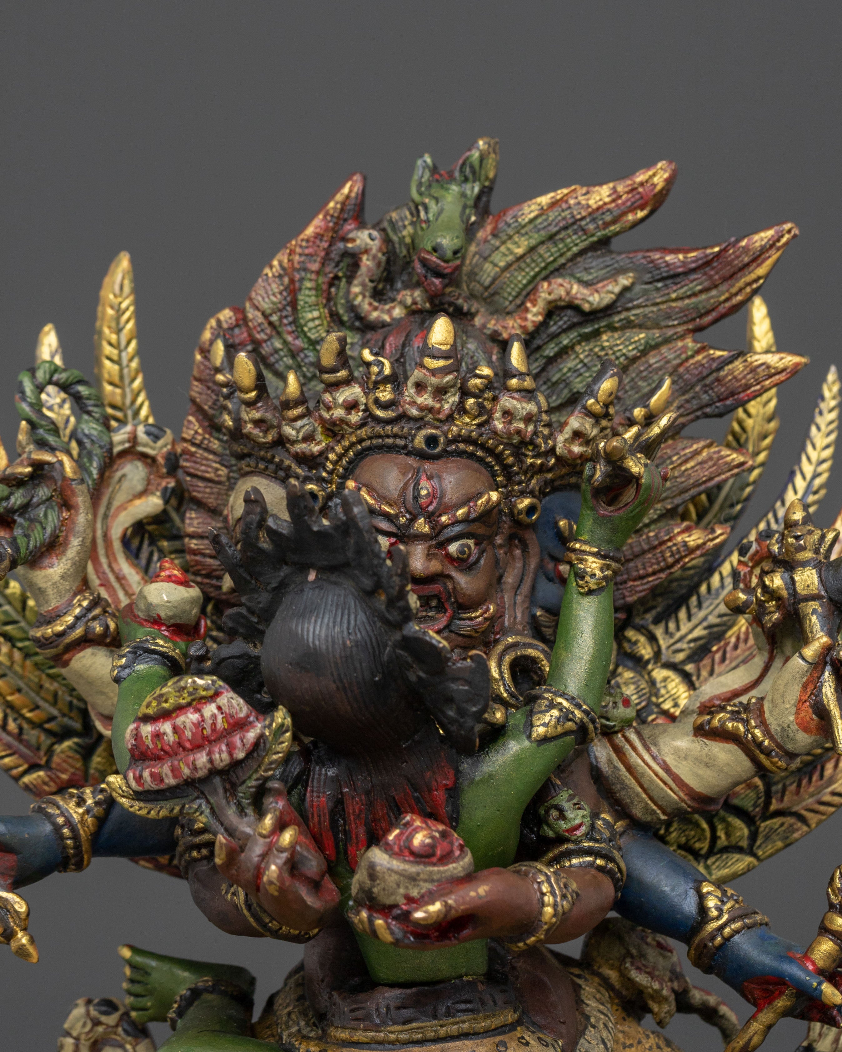 Heyagriva Sacred Figurine | Wrathful Protector of Compassion
