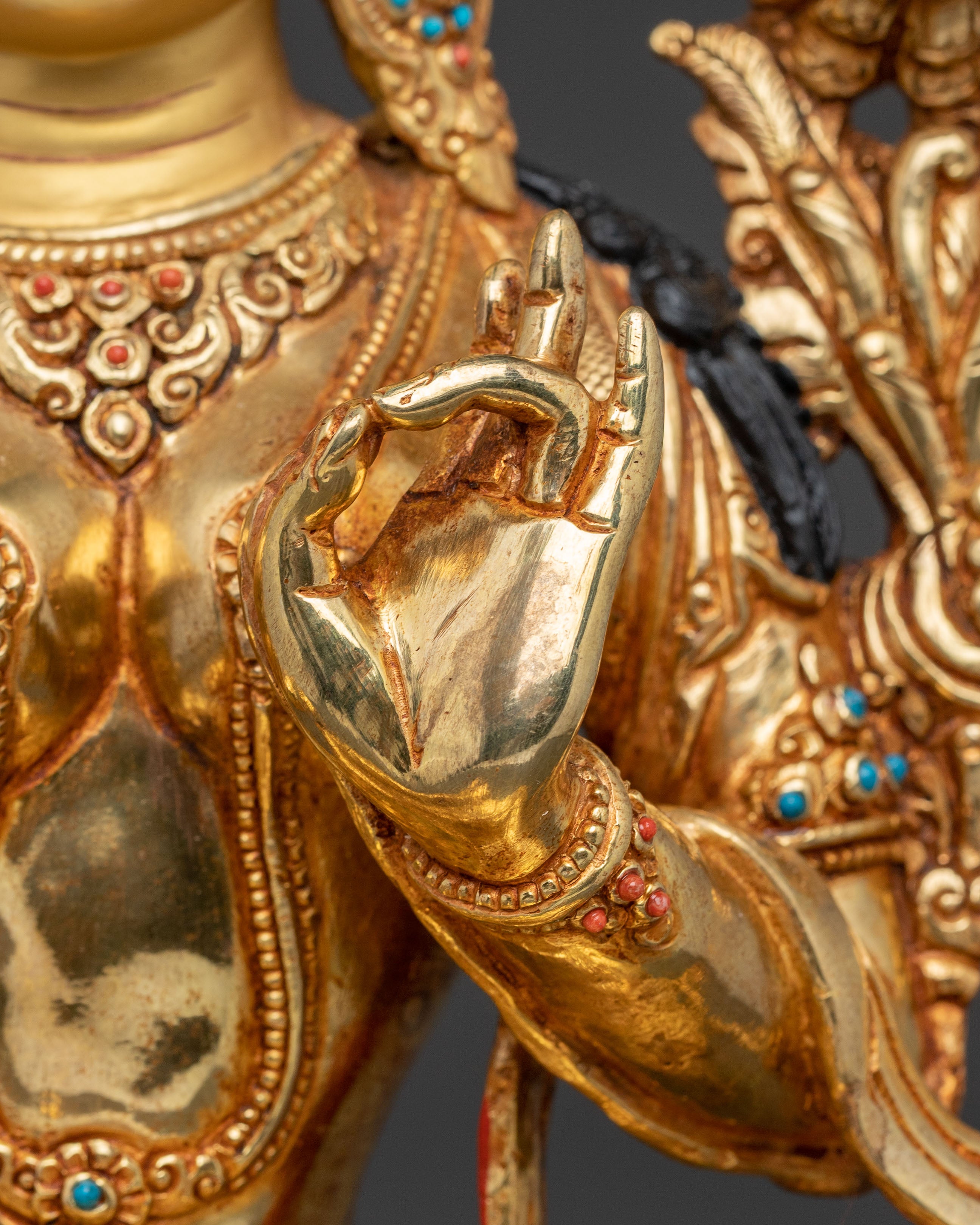 Green Tara Handcrafted Statue | The Swift Liberator