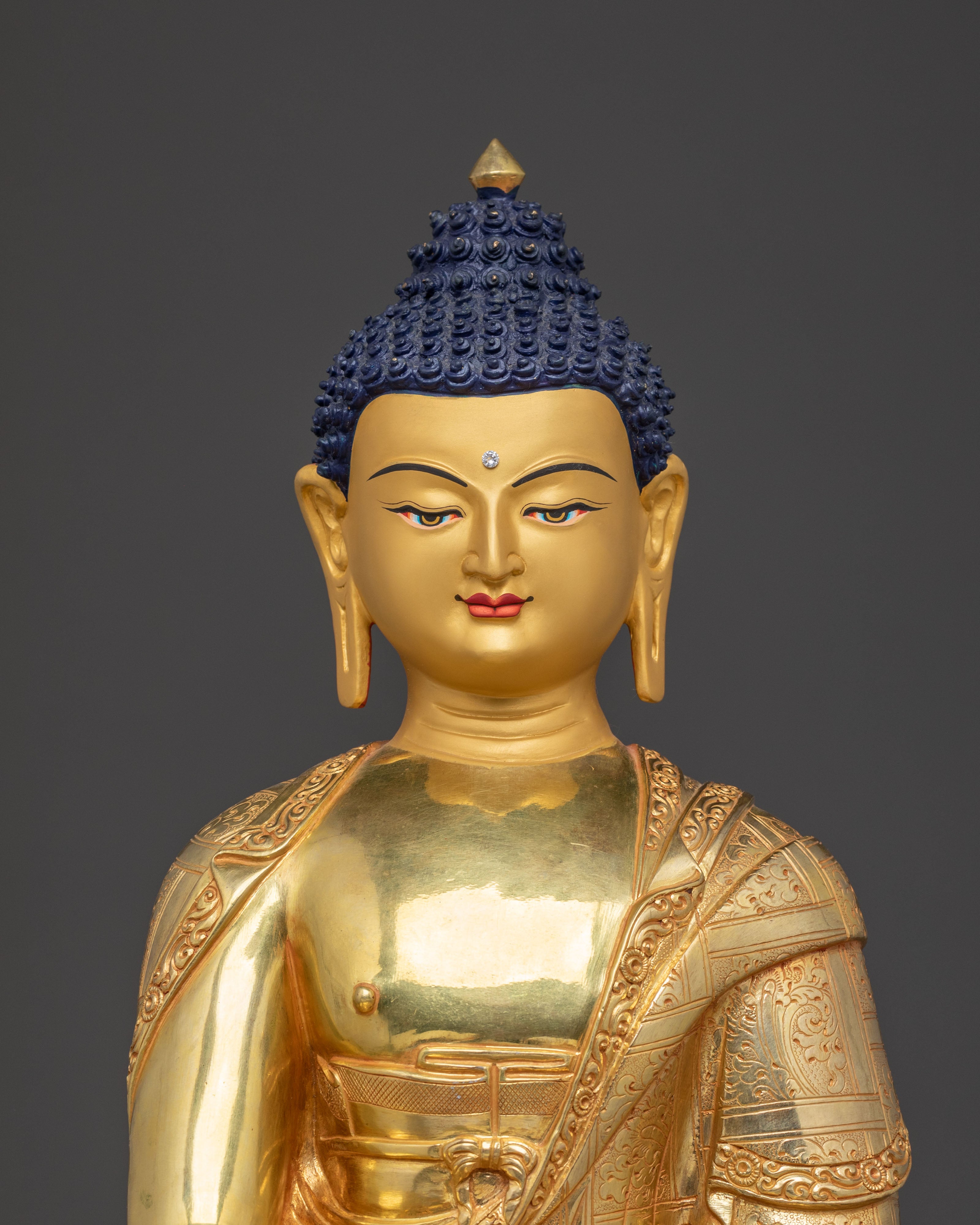 Shakyamuni Buddha Tibetan Sacred Statue |