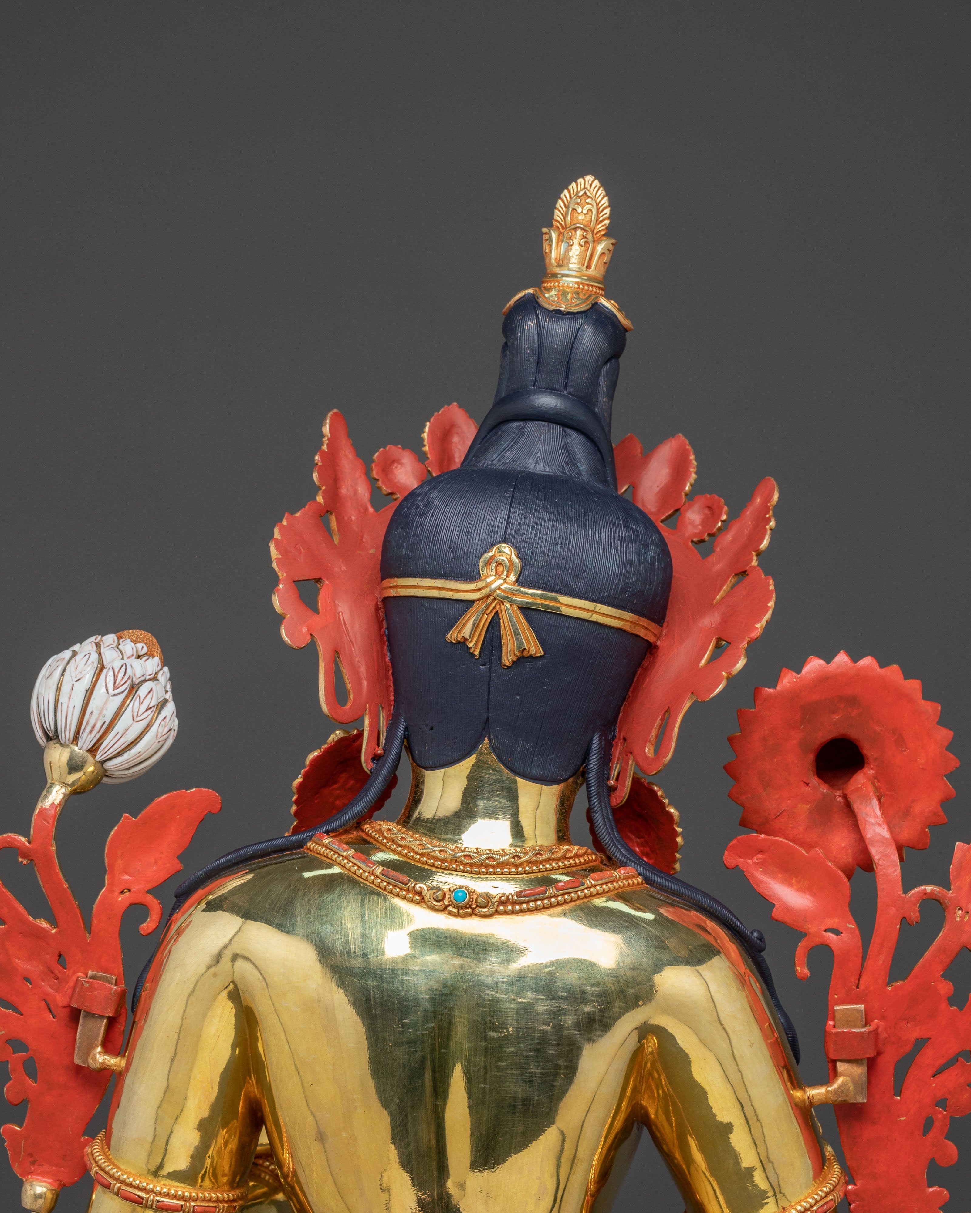 Green Tara Goddess Statue: Embodying Compassion and Divine Protection