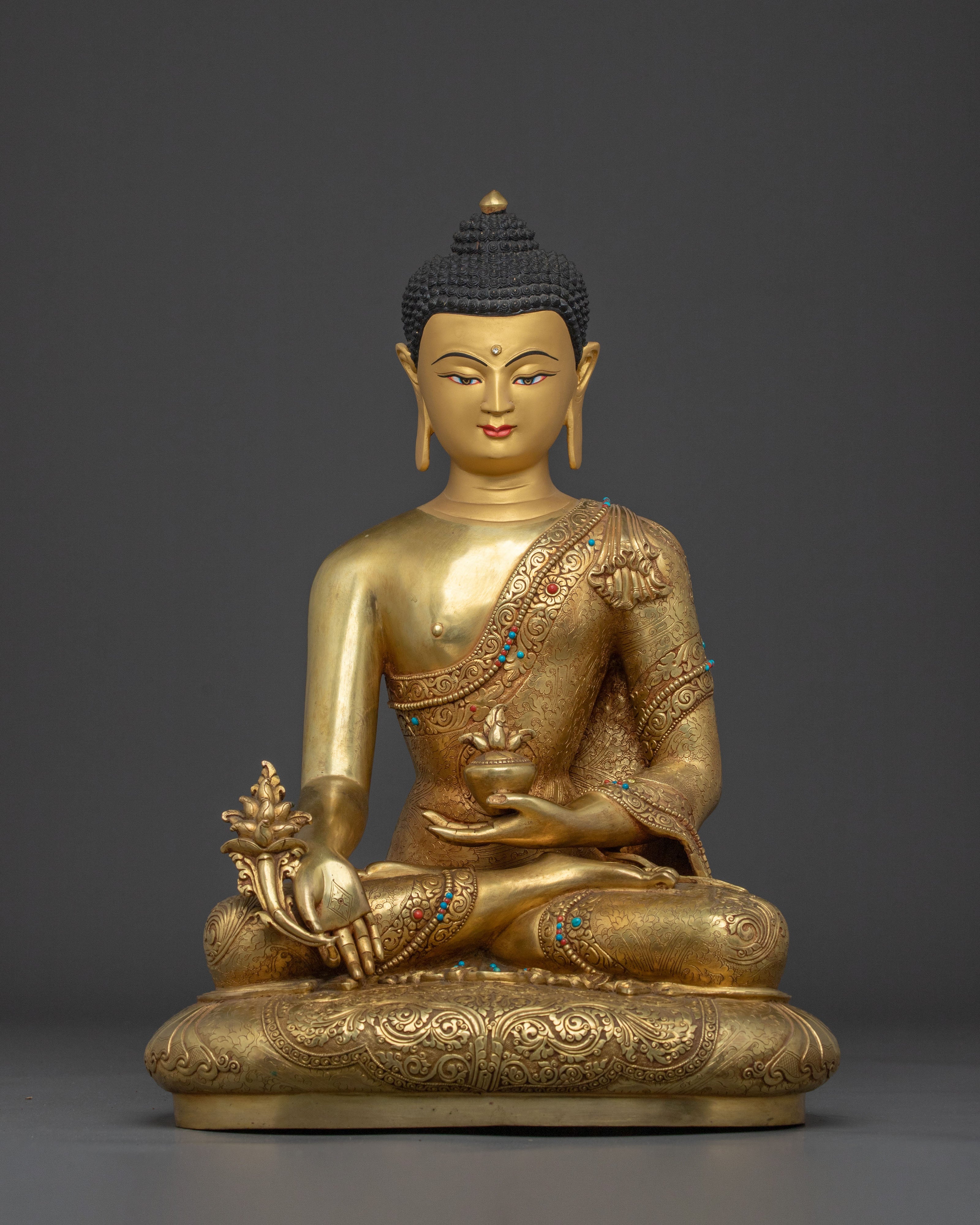 Medicine Buddha Healing Deity Statue | Buddha of Healing