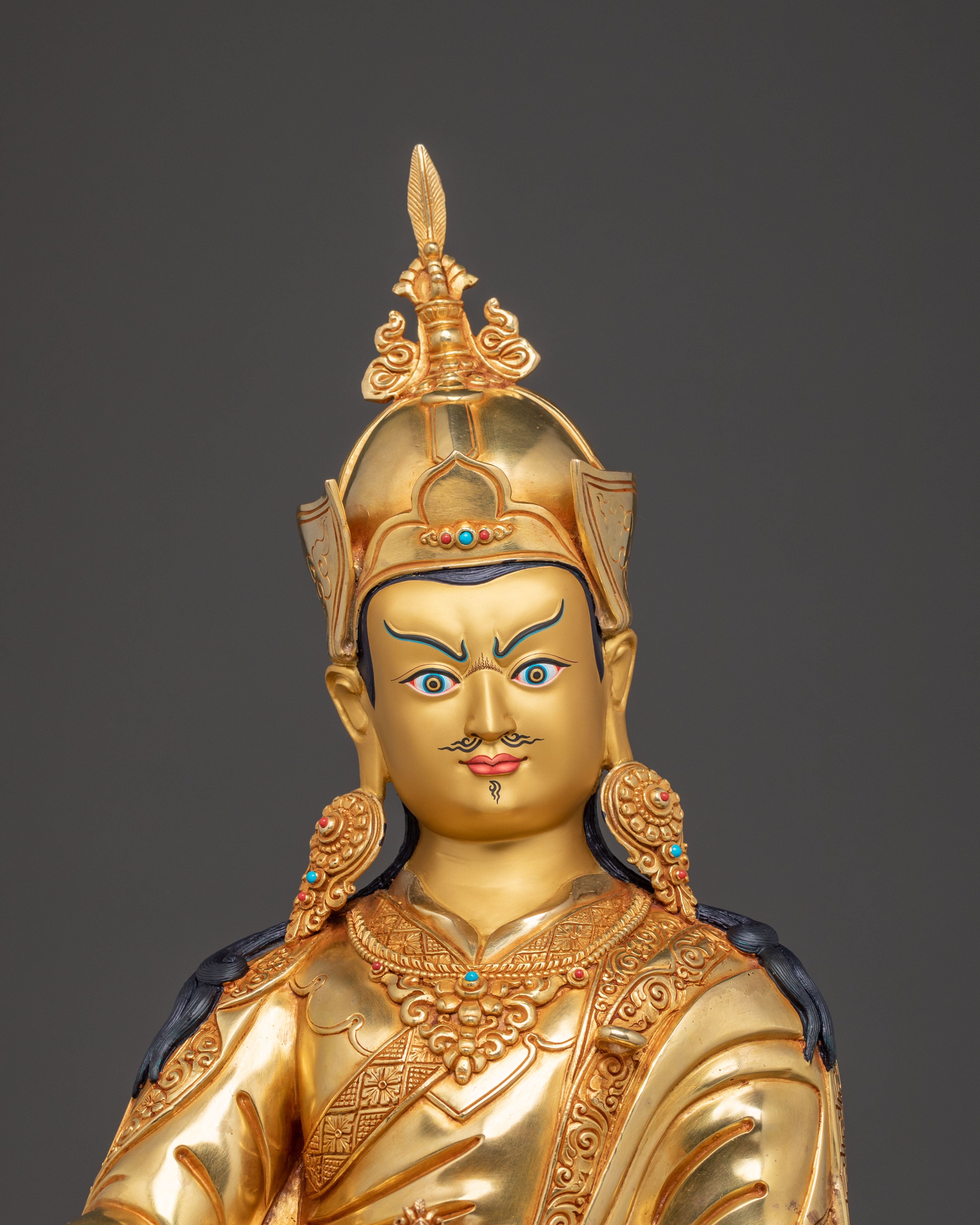Guru Rinpoche Tibetan Sacred Statue | A Symbol of Divine Power