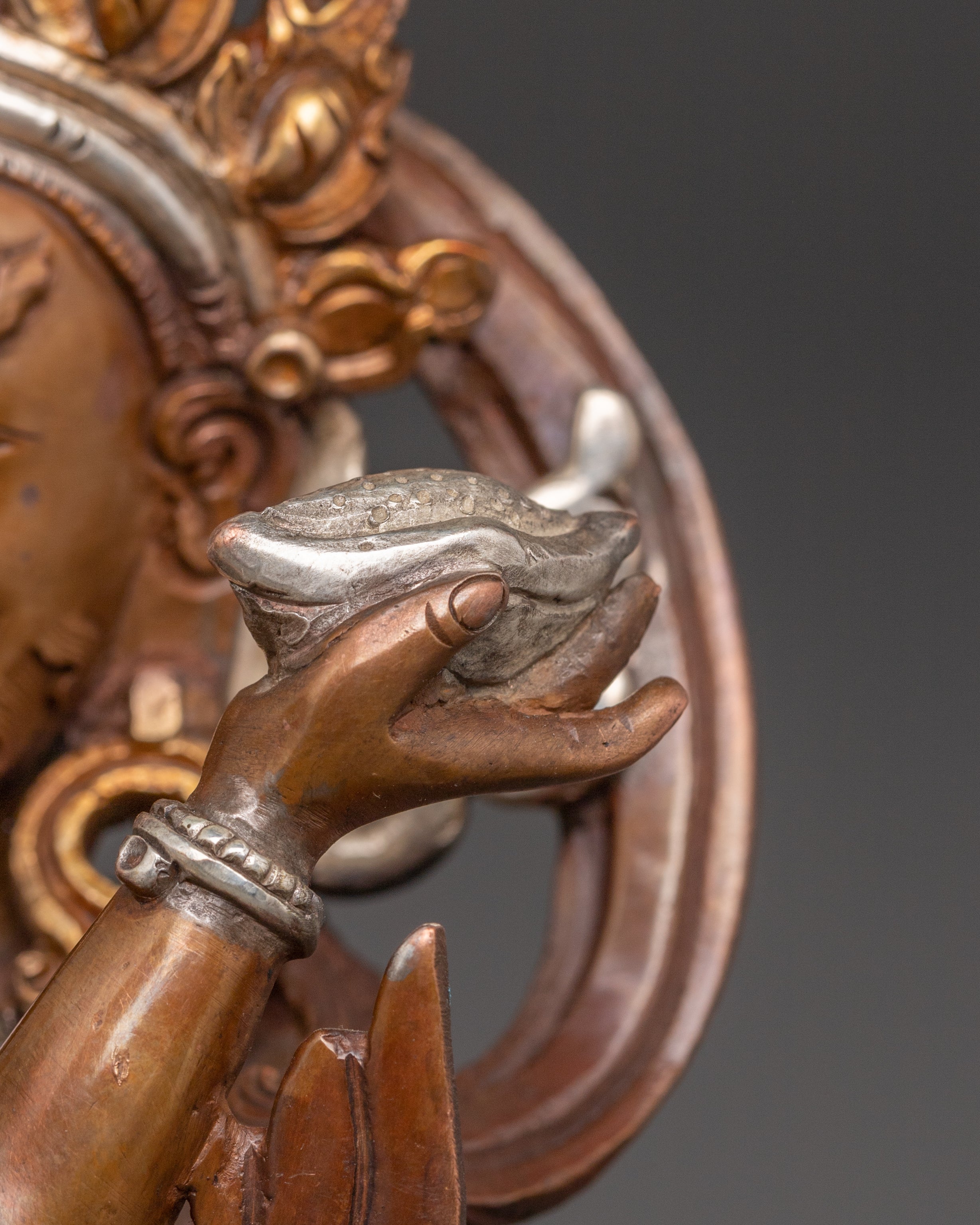 Dzambhala Statue With Consort | Traditional Artwork