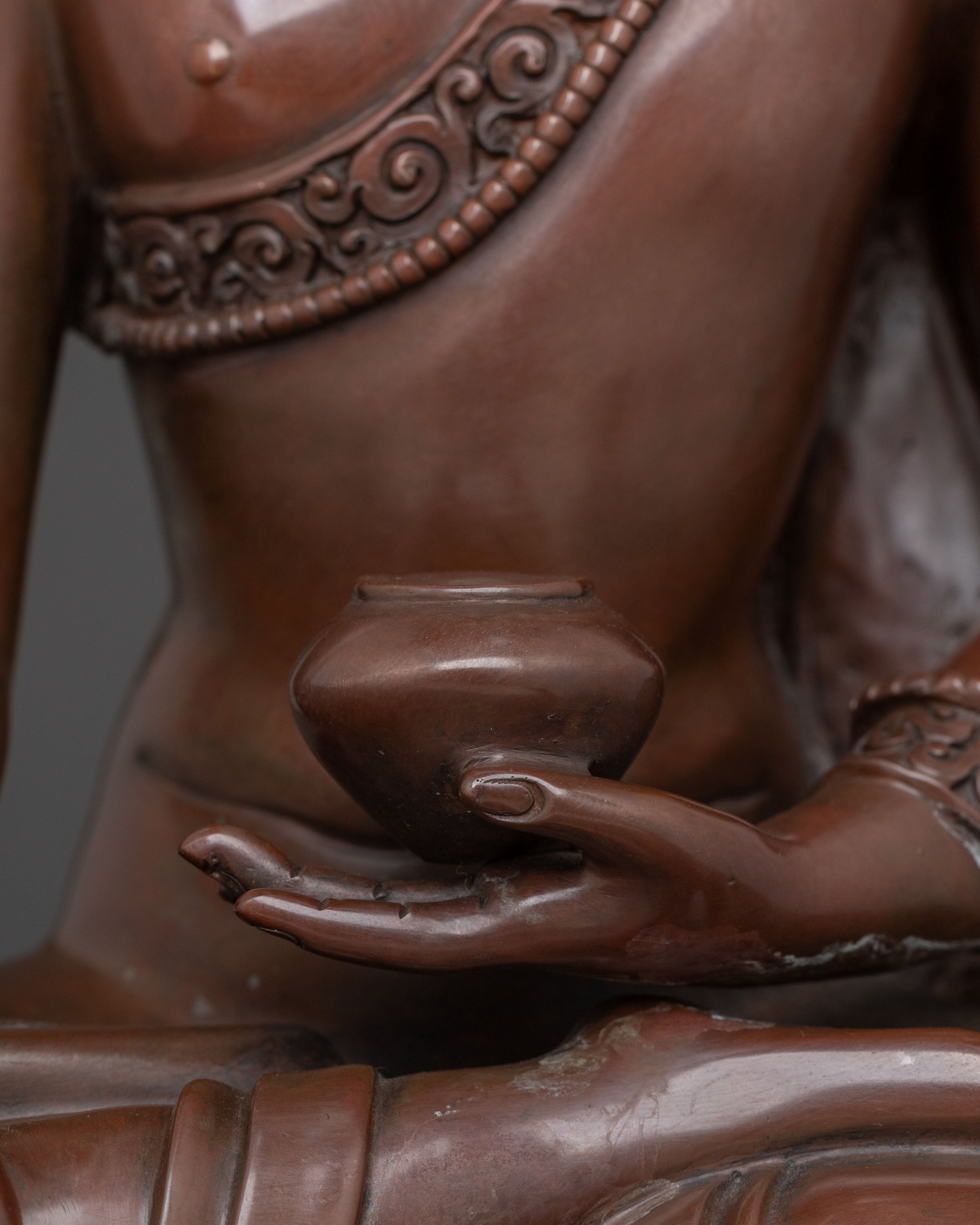 Handcrafted Shakyamuni Buddha Meditation Statue