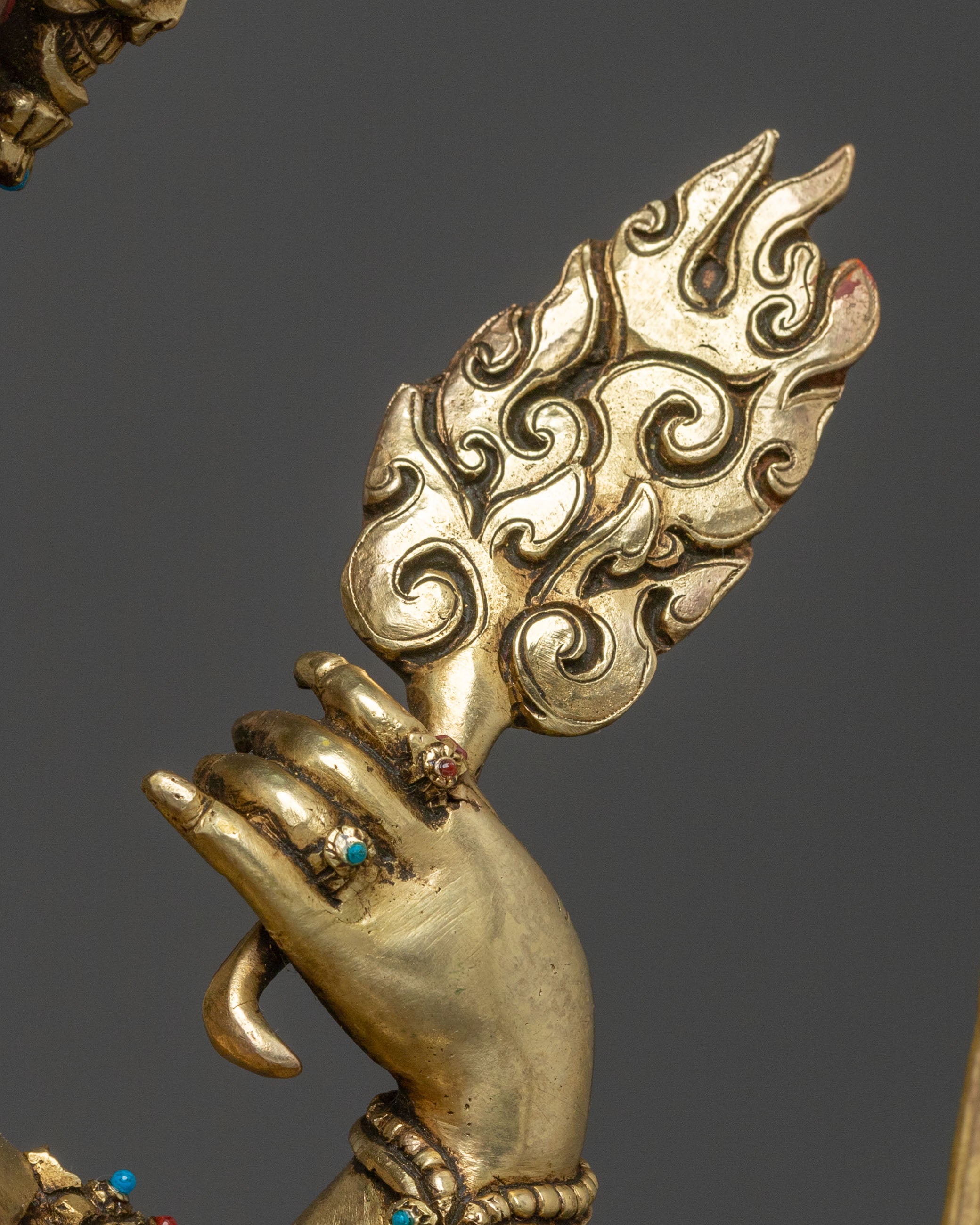 Hayagriva Wrathful Protector Statue for Rituals
