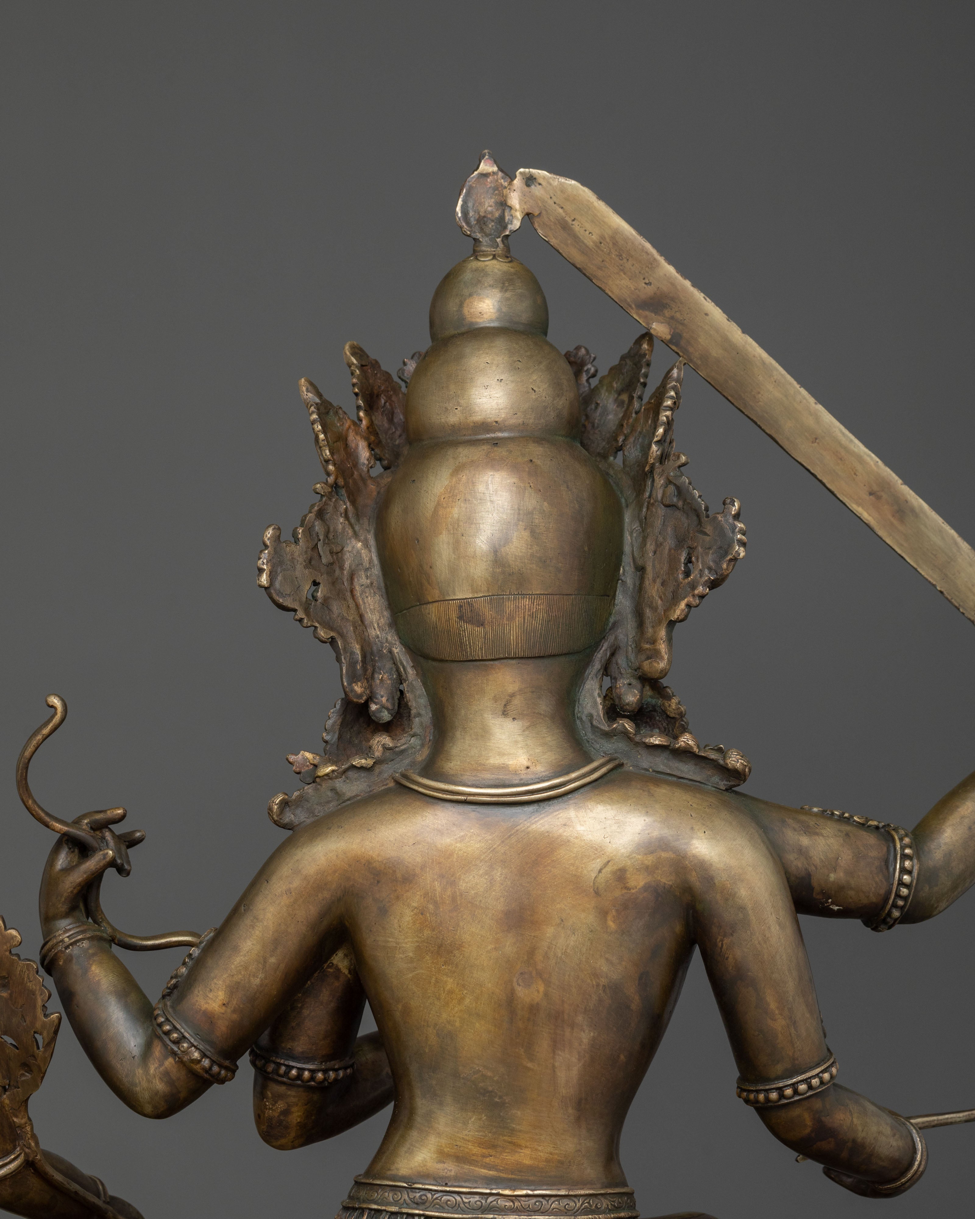 Maha Manjushri and Green Tara Statue Set | Altar Decor