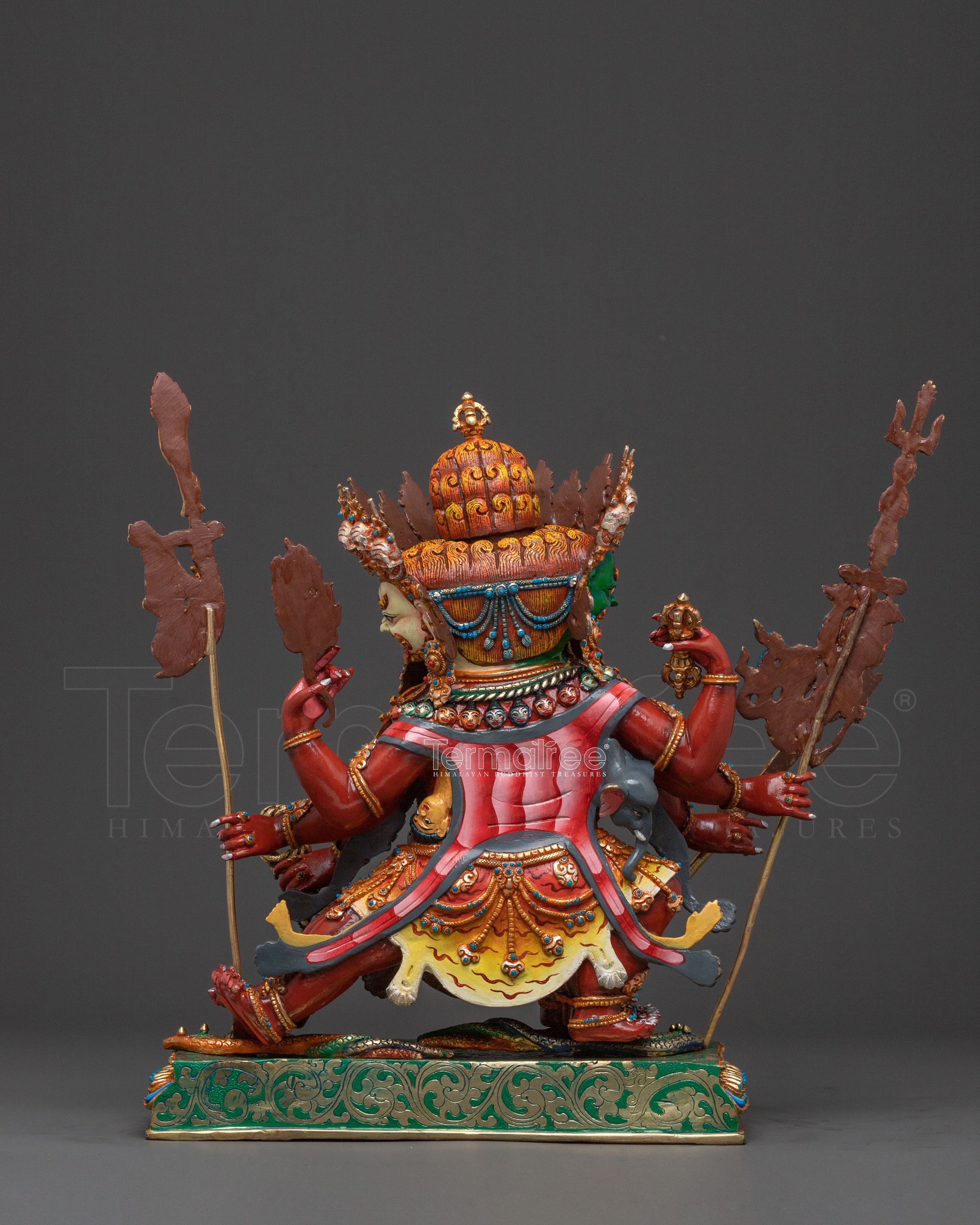 Hayagriva Meditation Figure |  24k Gold Gilded Protector Figrue