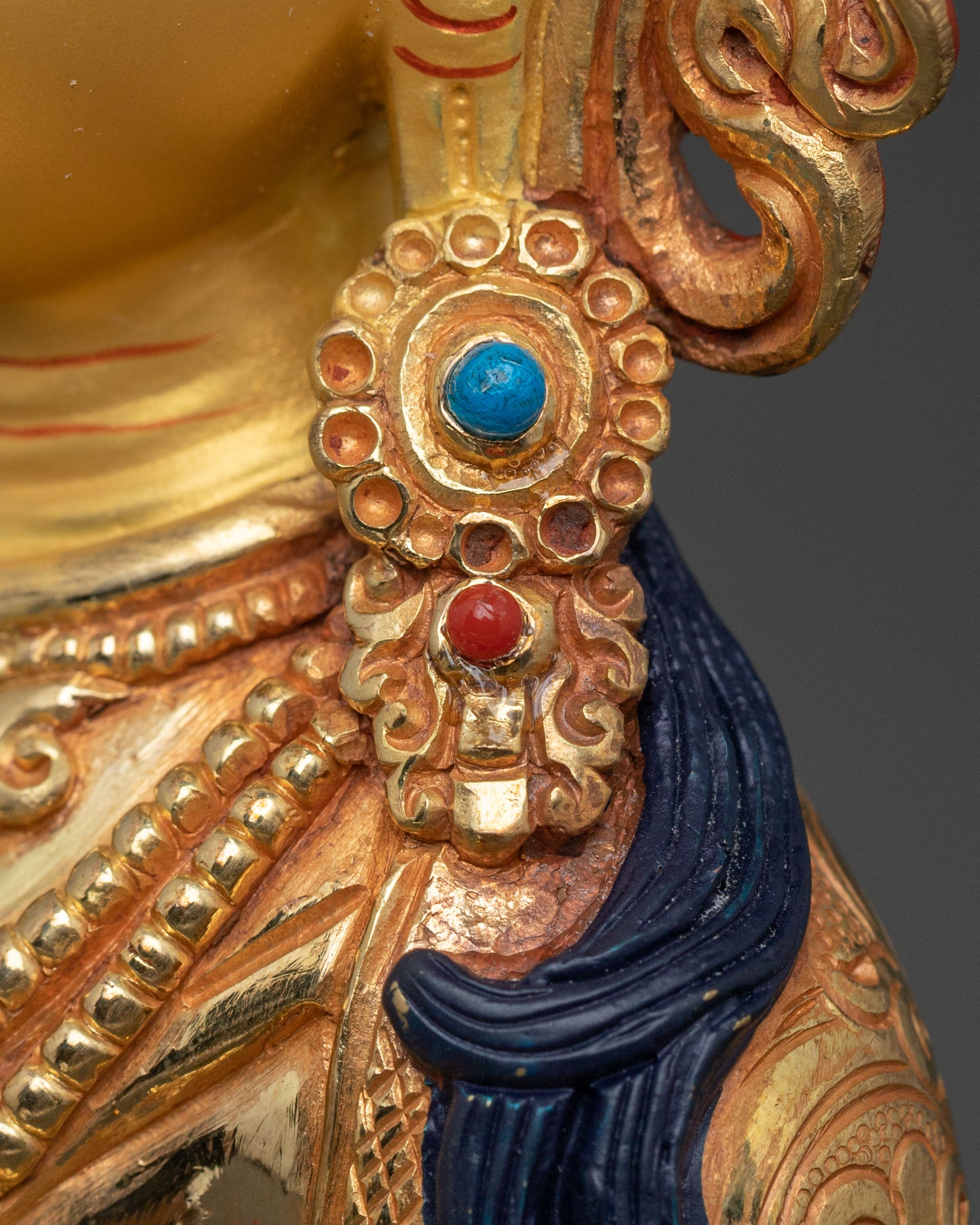 Mitrugpa Vajrayana Practice Statue in Radiant 24K Gold