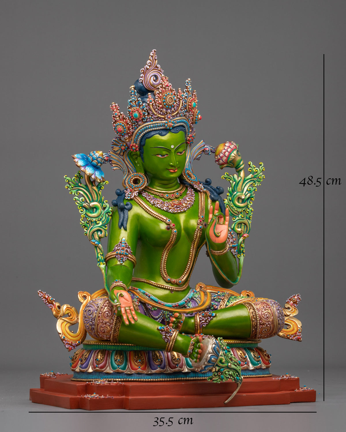 Green Tara Sculpture | Mother of All Buddha