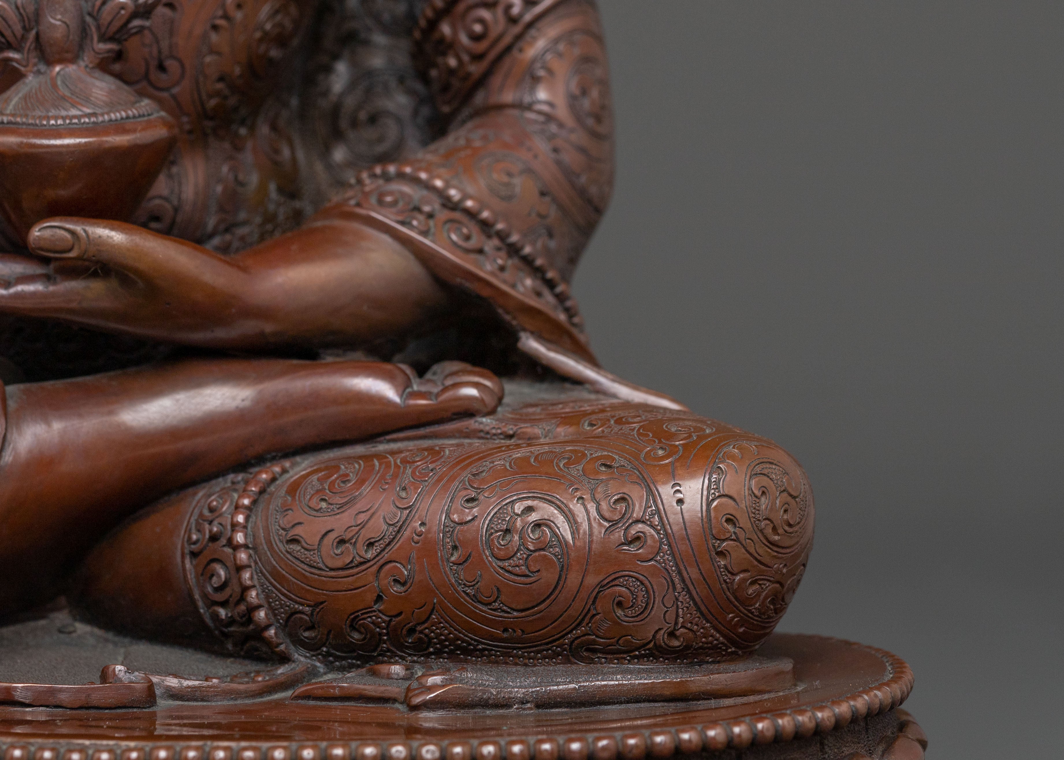 Handcrafted Medicine Buddha Statue: Spiritual Healing