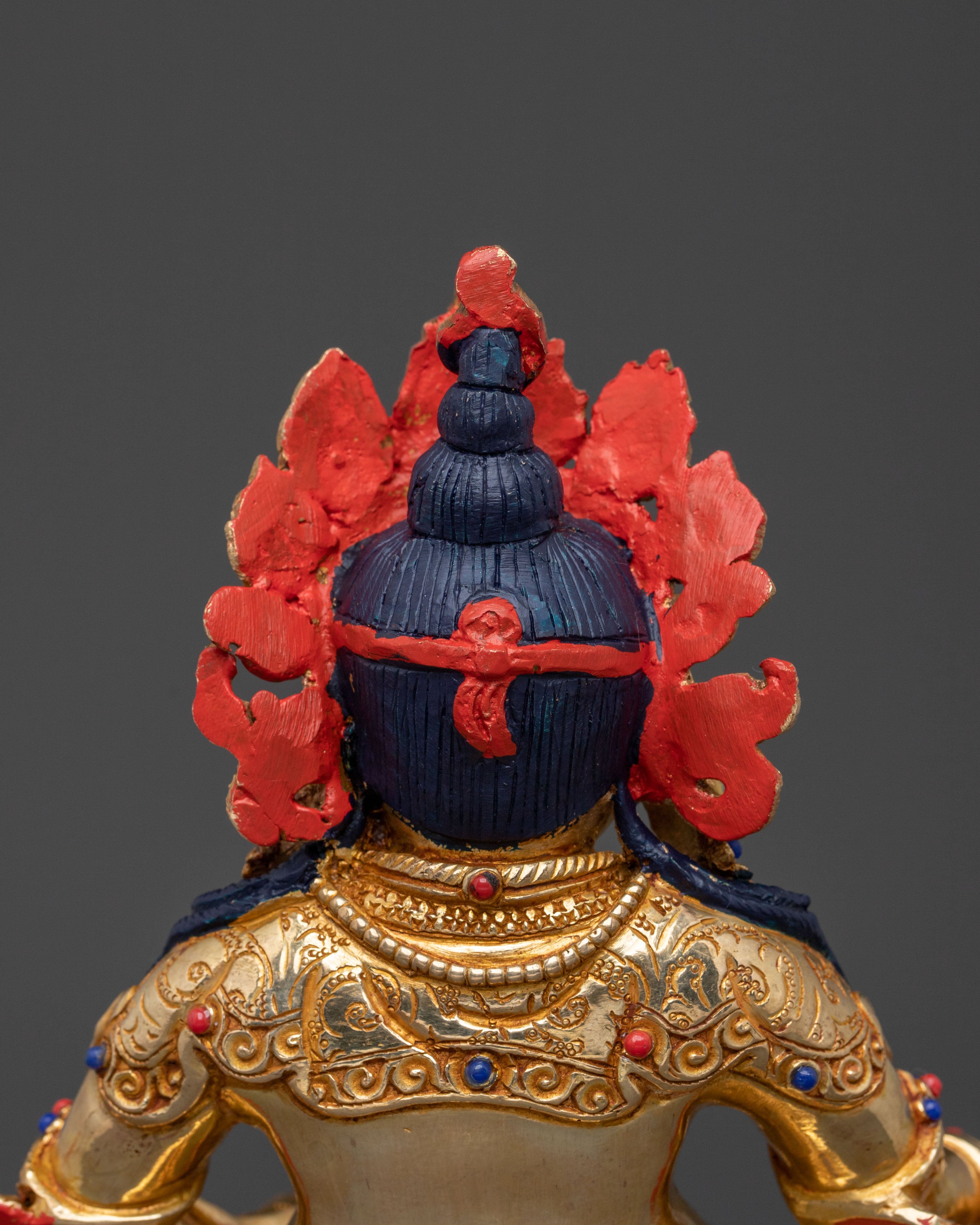 Dzambhala Tibetan Wealth Guardian Statue