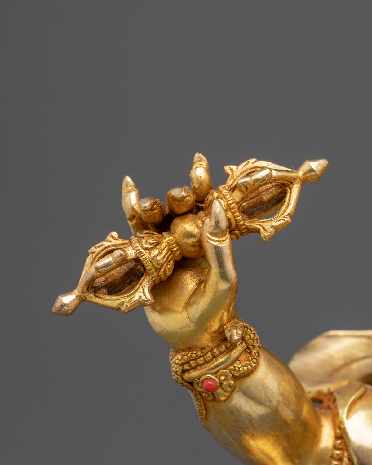 Mighty Protector Vajrapani Copper Sculpture