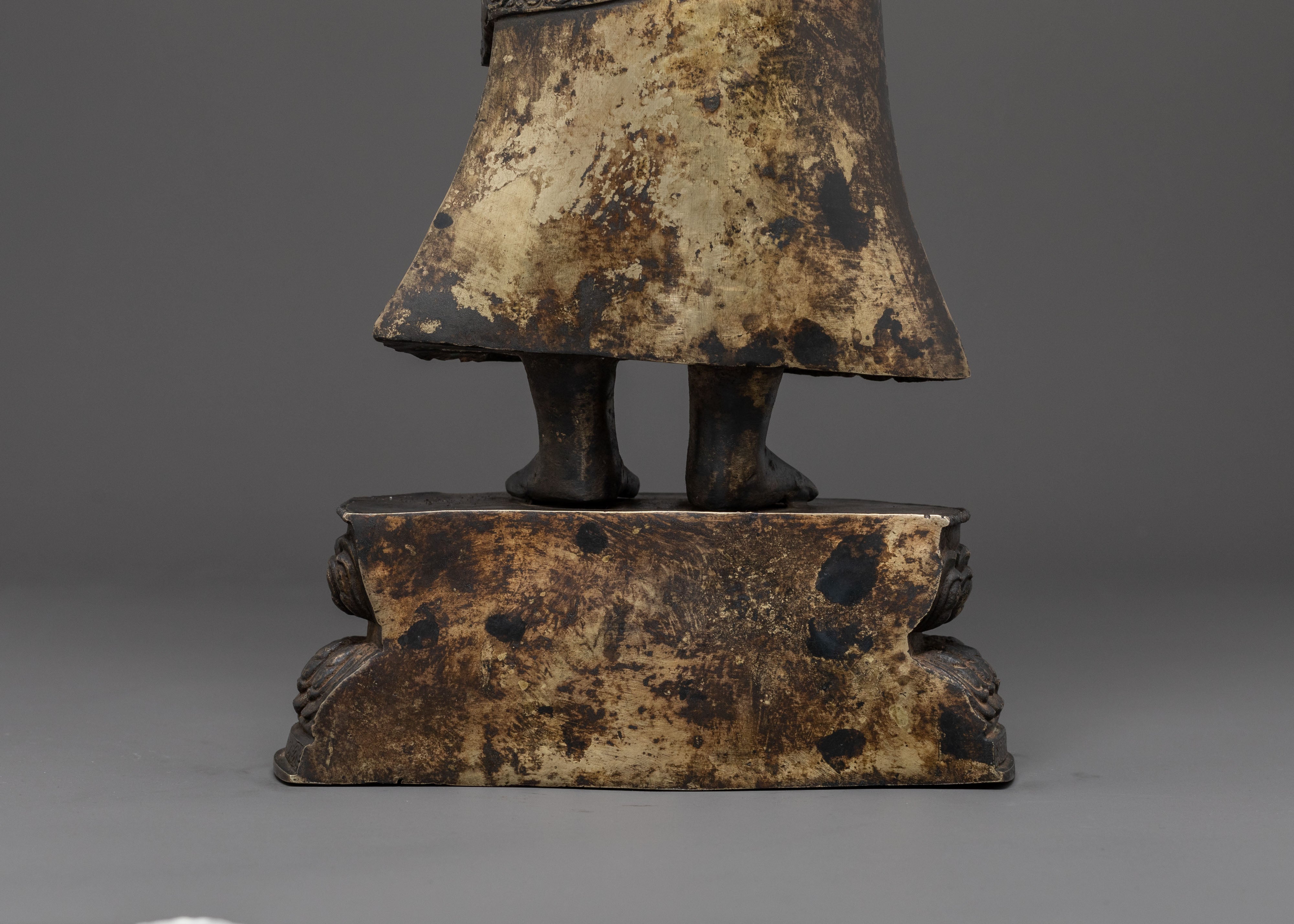 Dipankara Buddha Blessing Statue for Decor