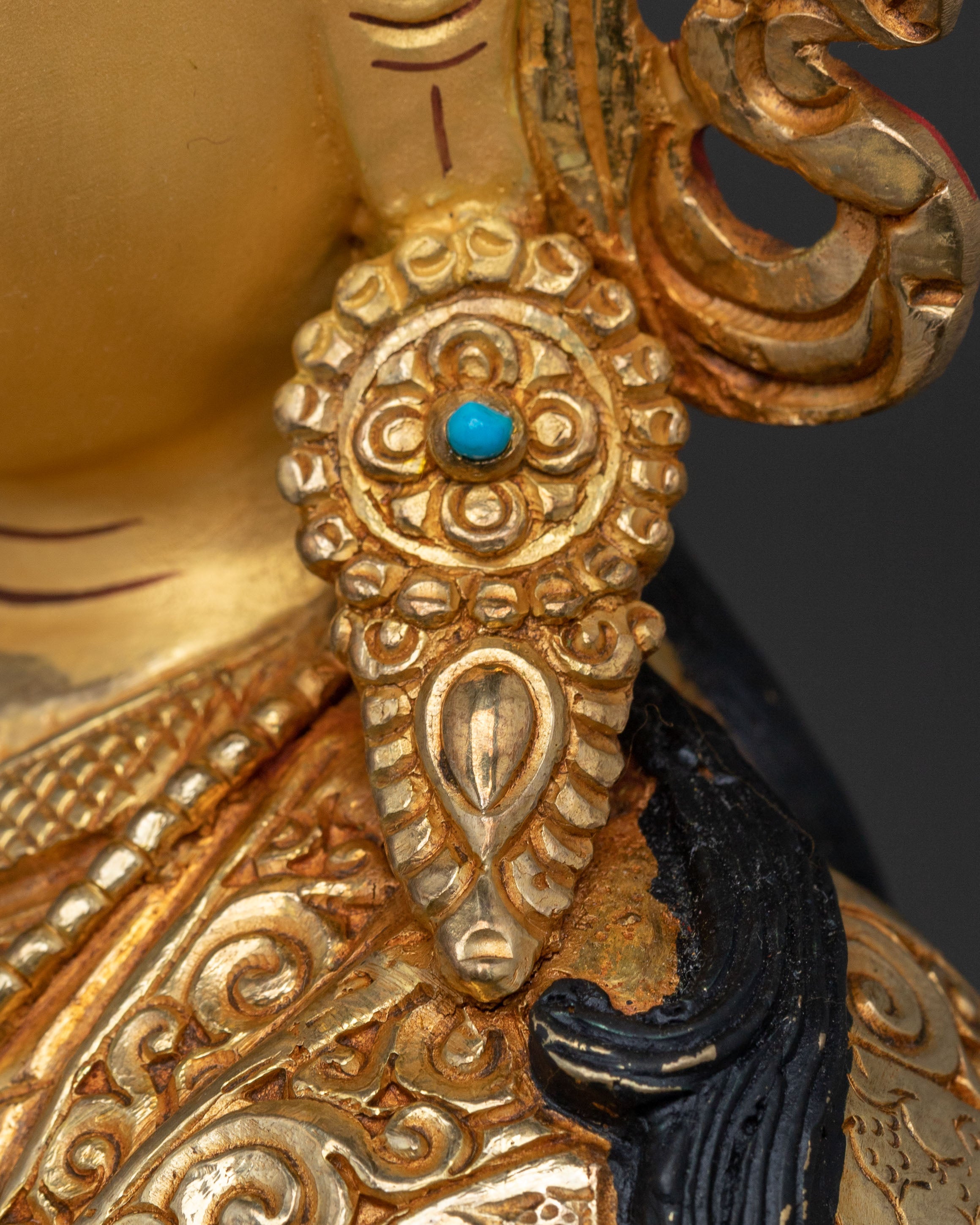 Guru Rinpoche Sacred Figurine | Altar Decor