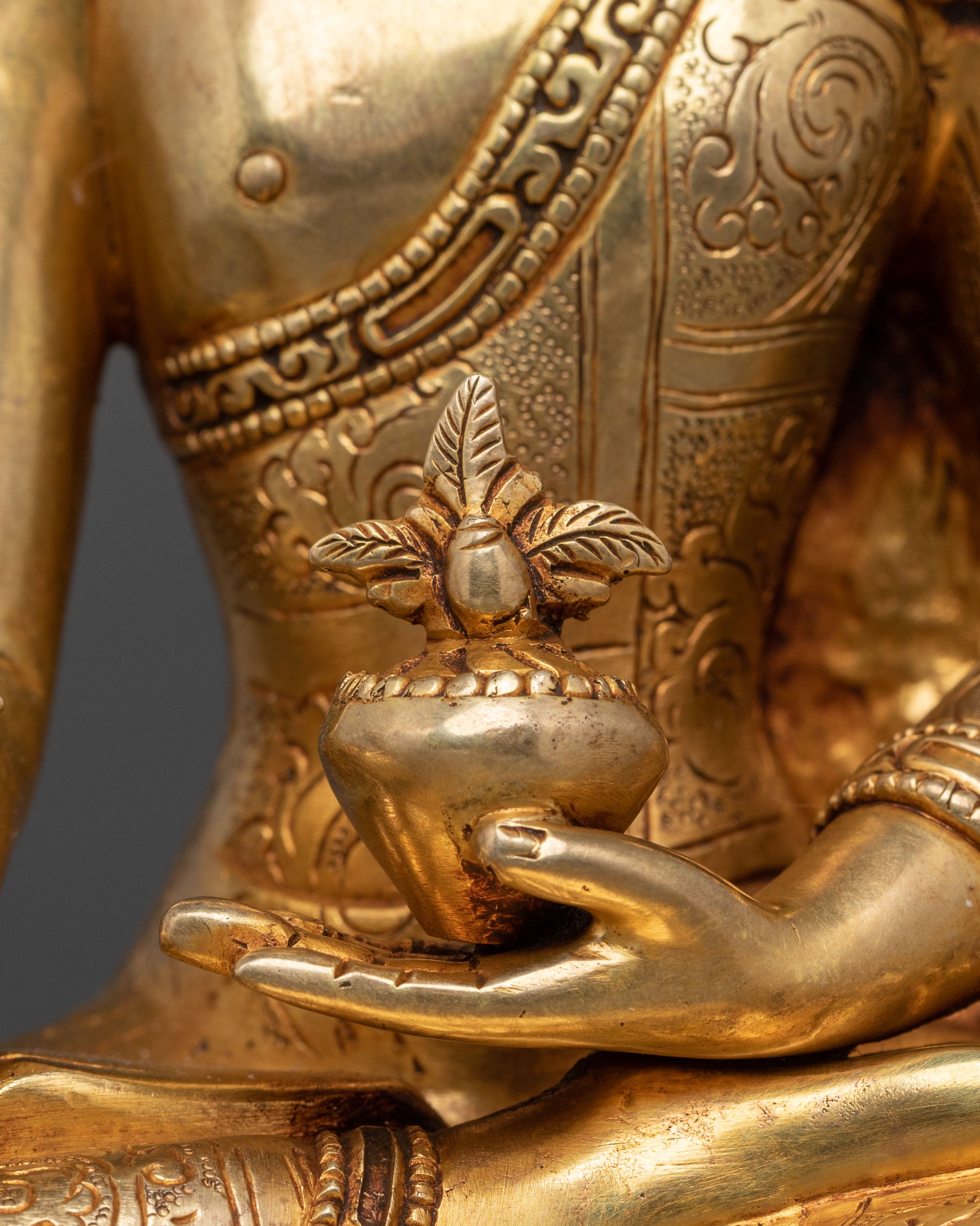Medicine Buddha Handcrafted Statue | Spiritual Healer