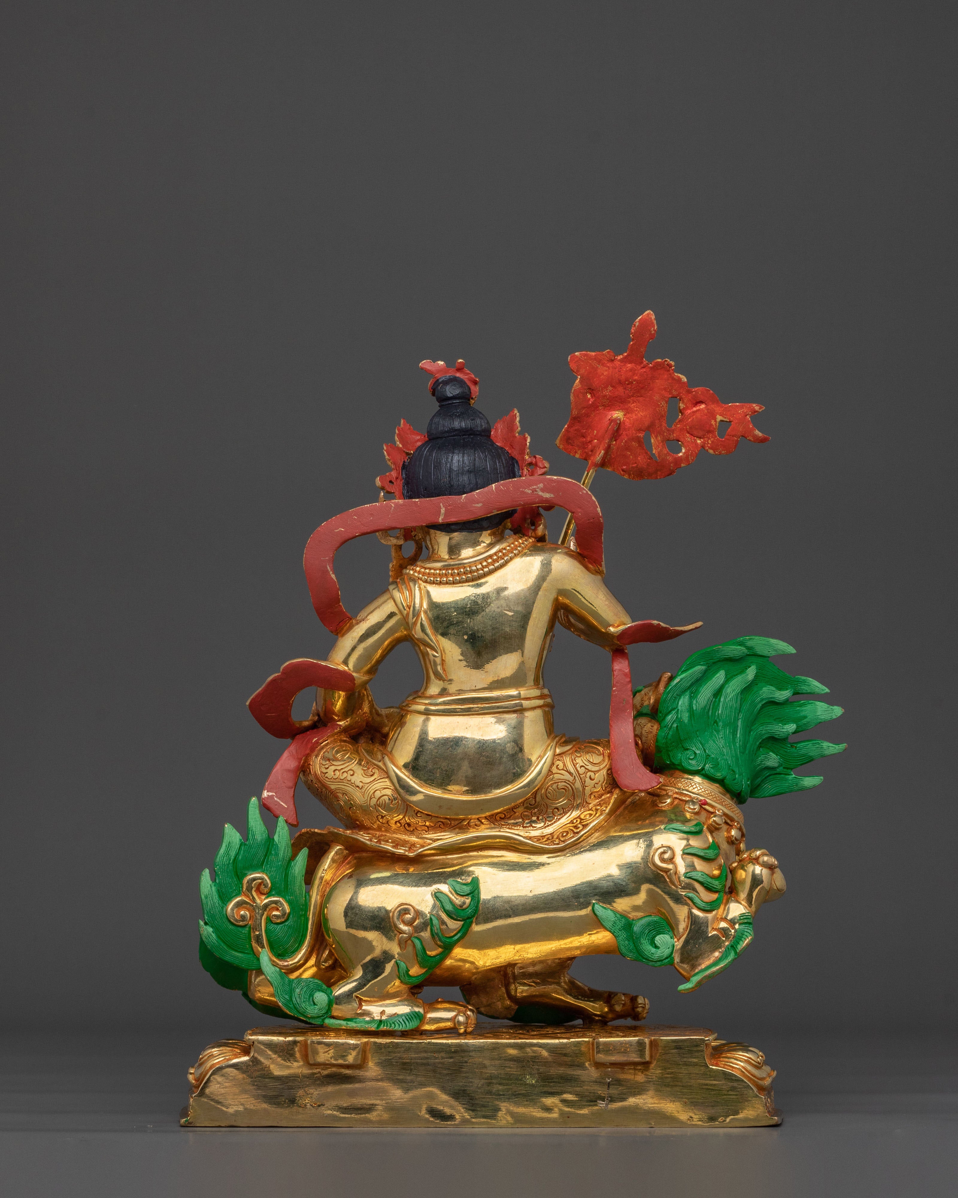 Tibetan Wealth God Namtoshe Statue | Traditional Himalayan Sacred Artwork