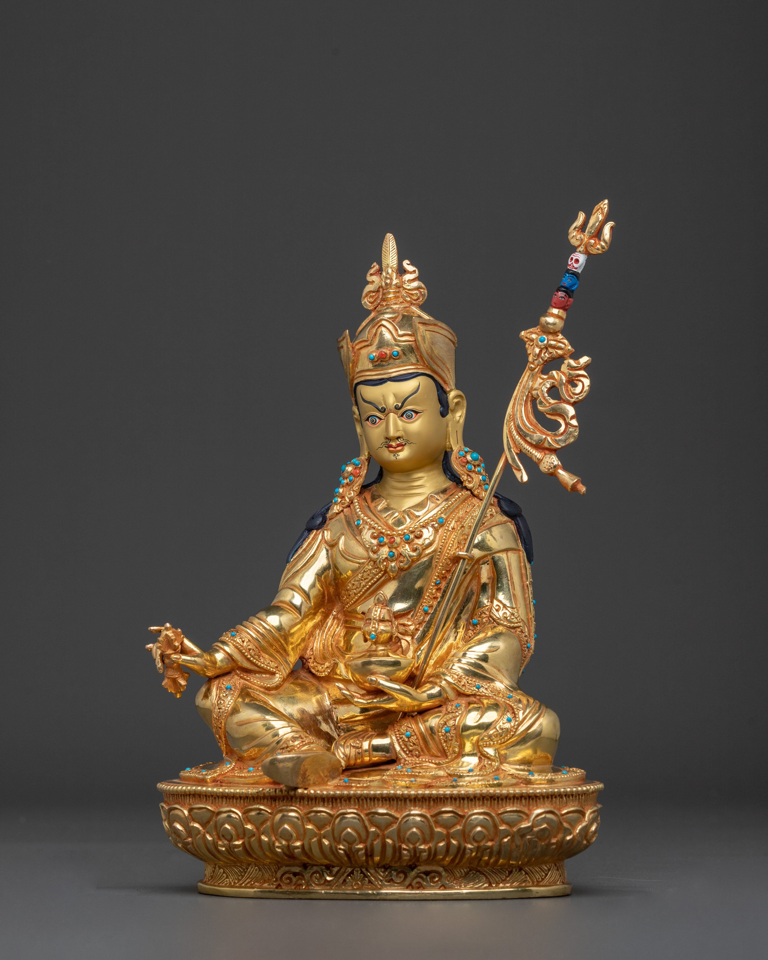 Guru Rinpoche Statue | Tibetan Buddhist Shrine