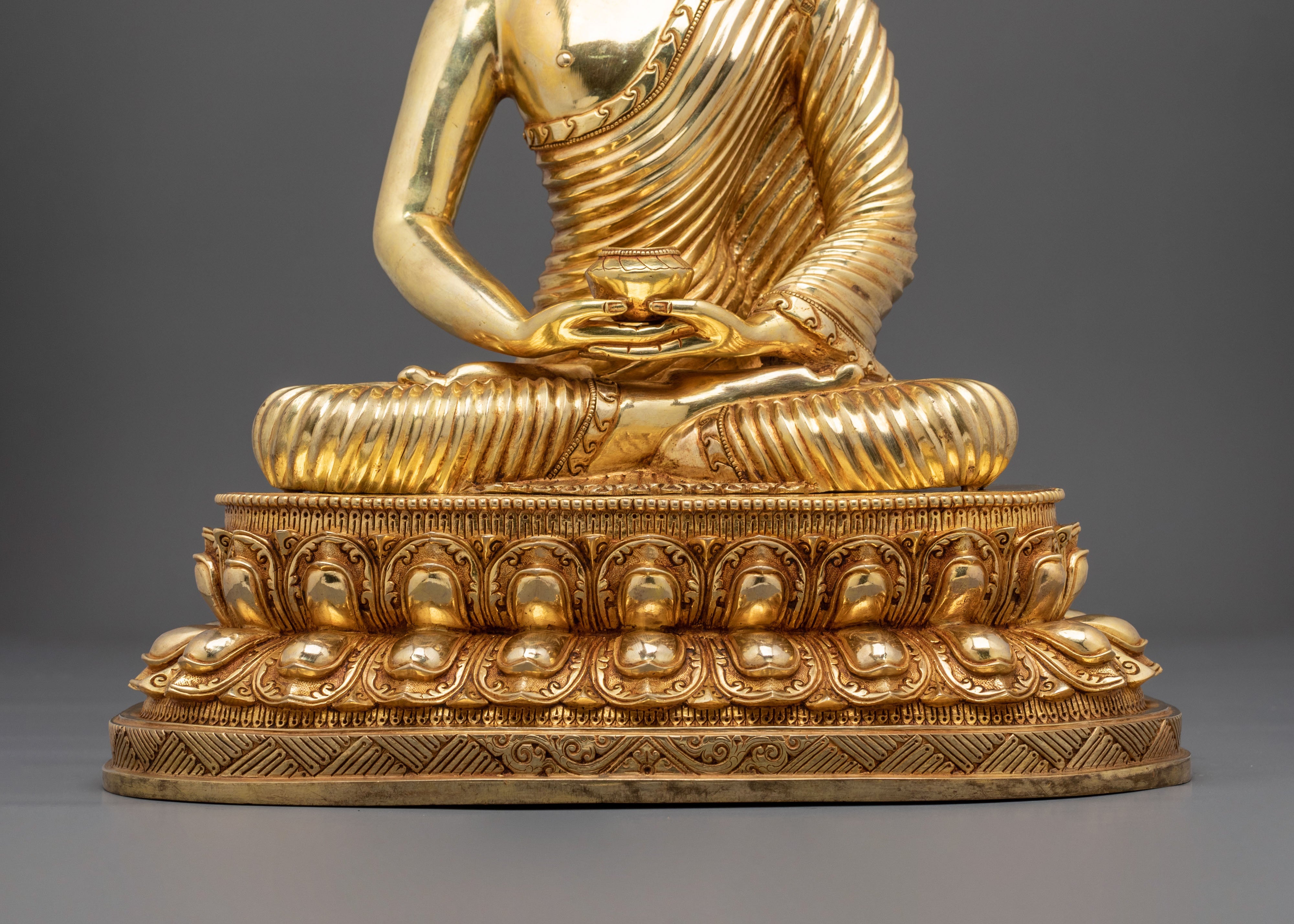 Amitabha Buddha Sculpture | Tibetan Buddhist Shrine