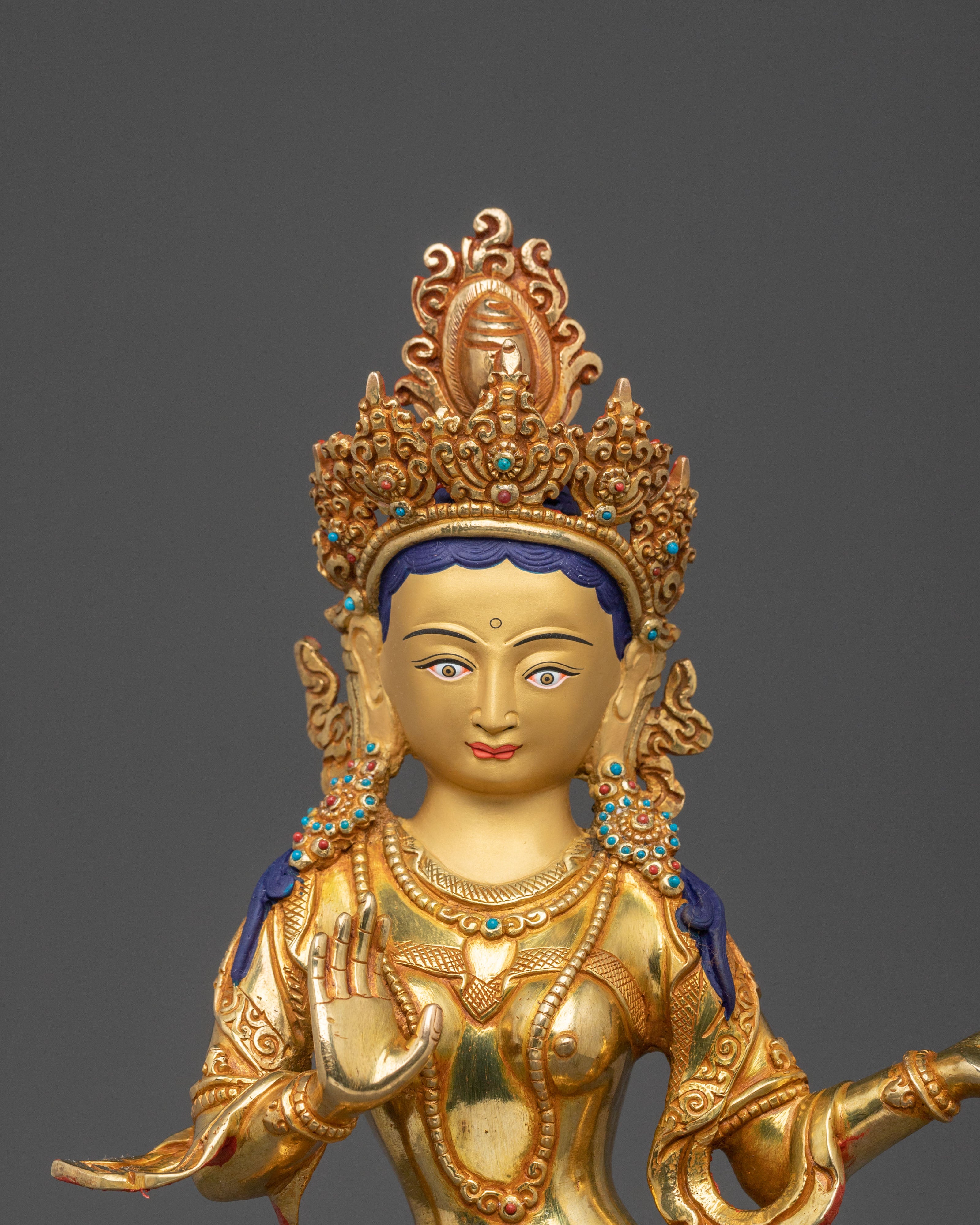 Yeshe Tsogyal and Mandarva Statue Set | Home Decor