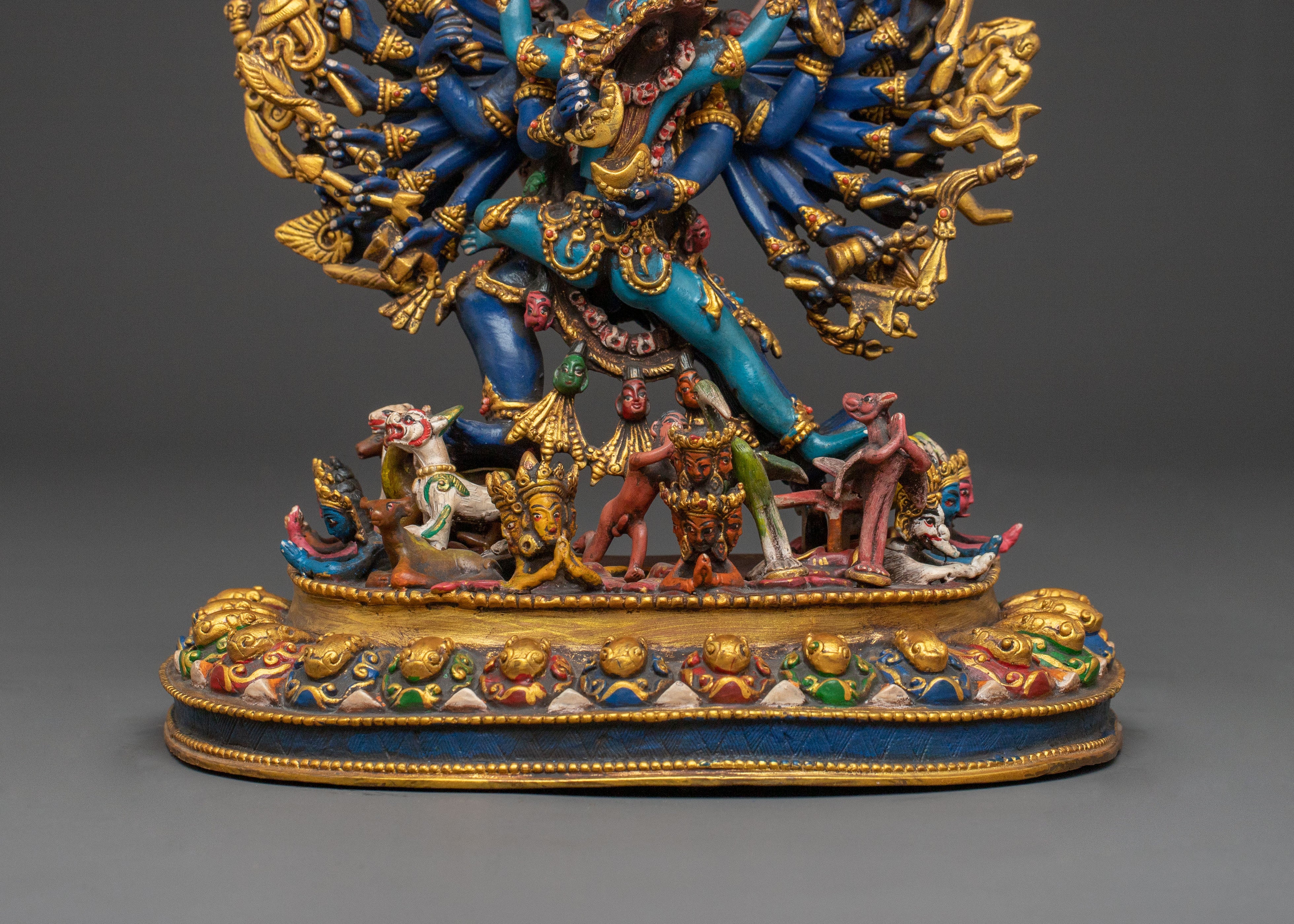 Guardian Yamantaka Statue With Consort | Protector Icon