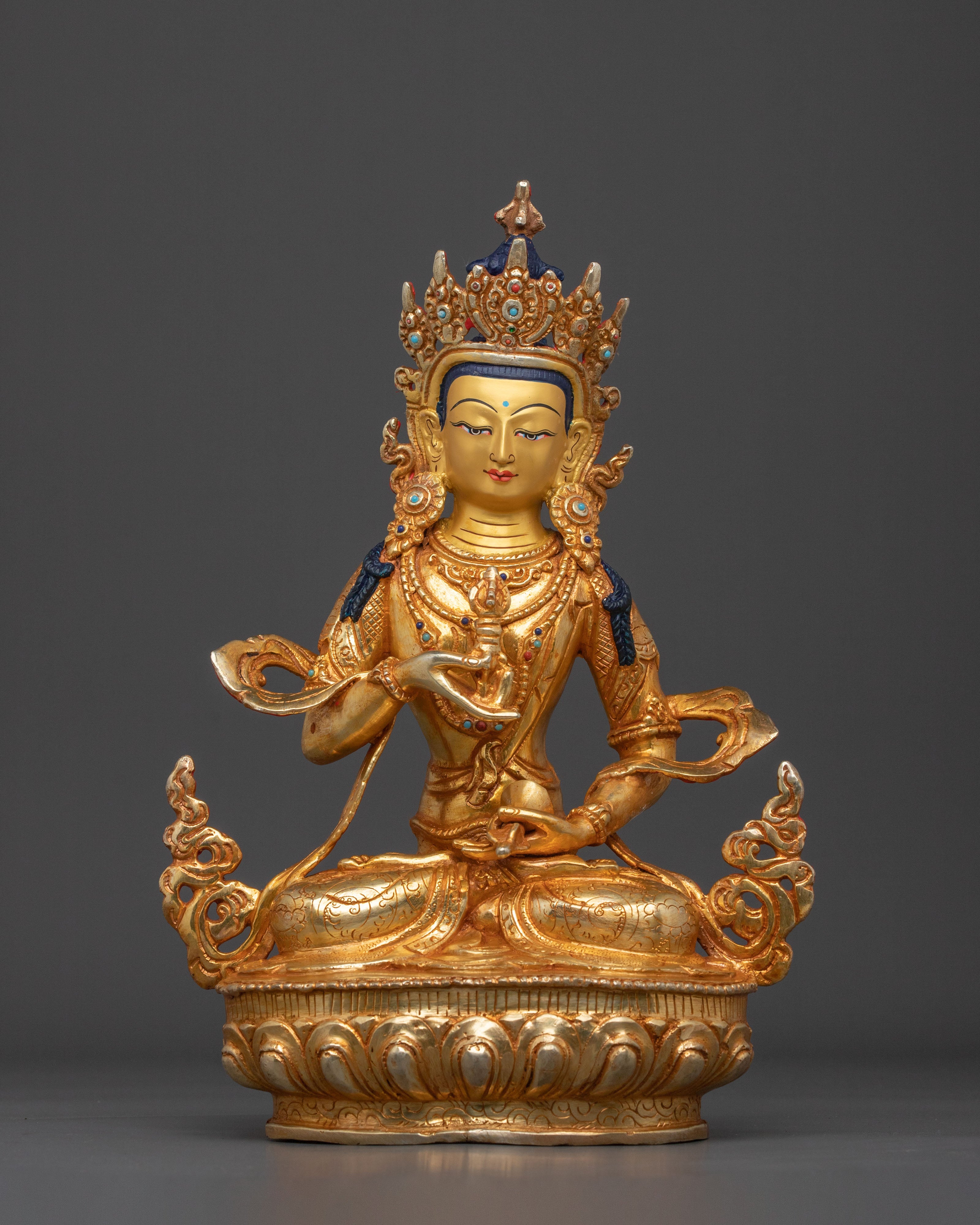 Handmade Vajrasattva Buddhist Statue | Spiritual Home Decor