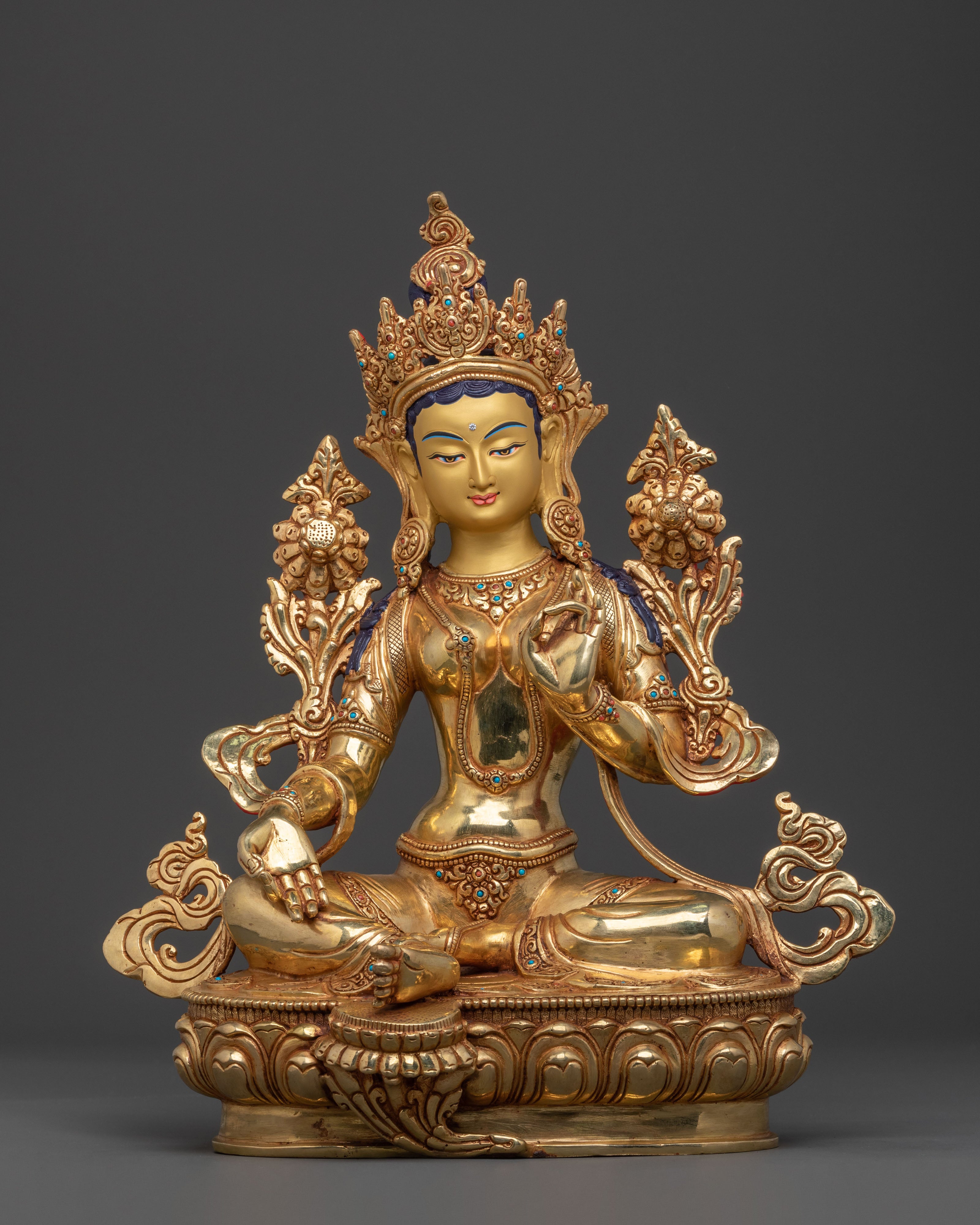 Green Tara Compassion Statue 
