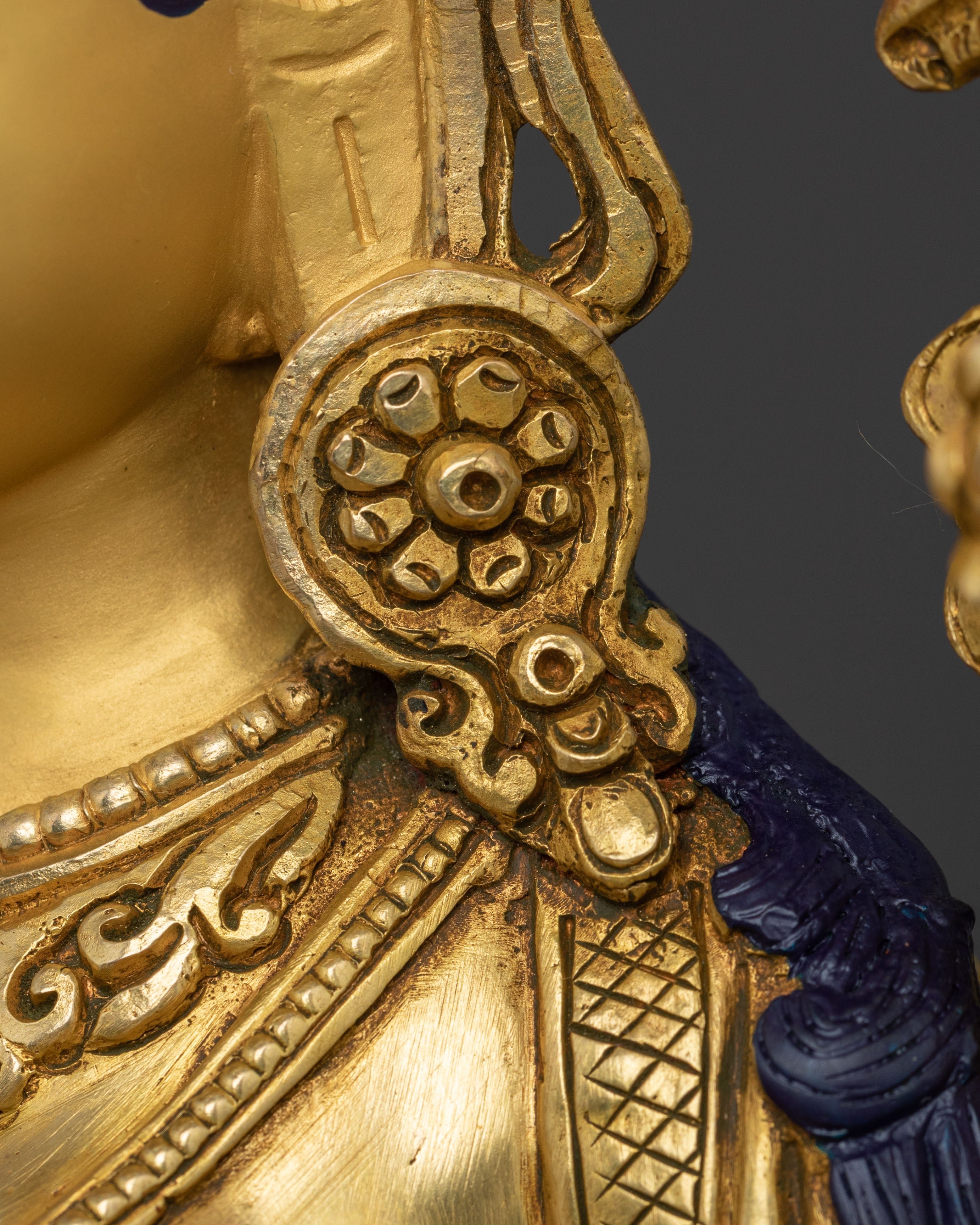 White Tara: Himalayan Buddhist Sacred Figurine