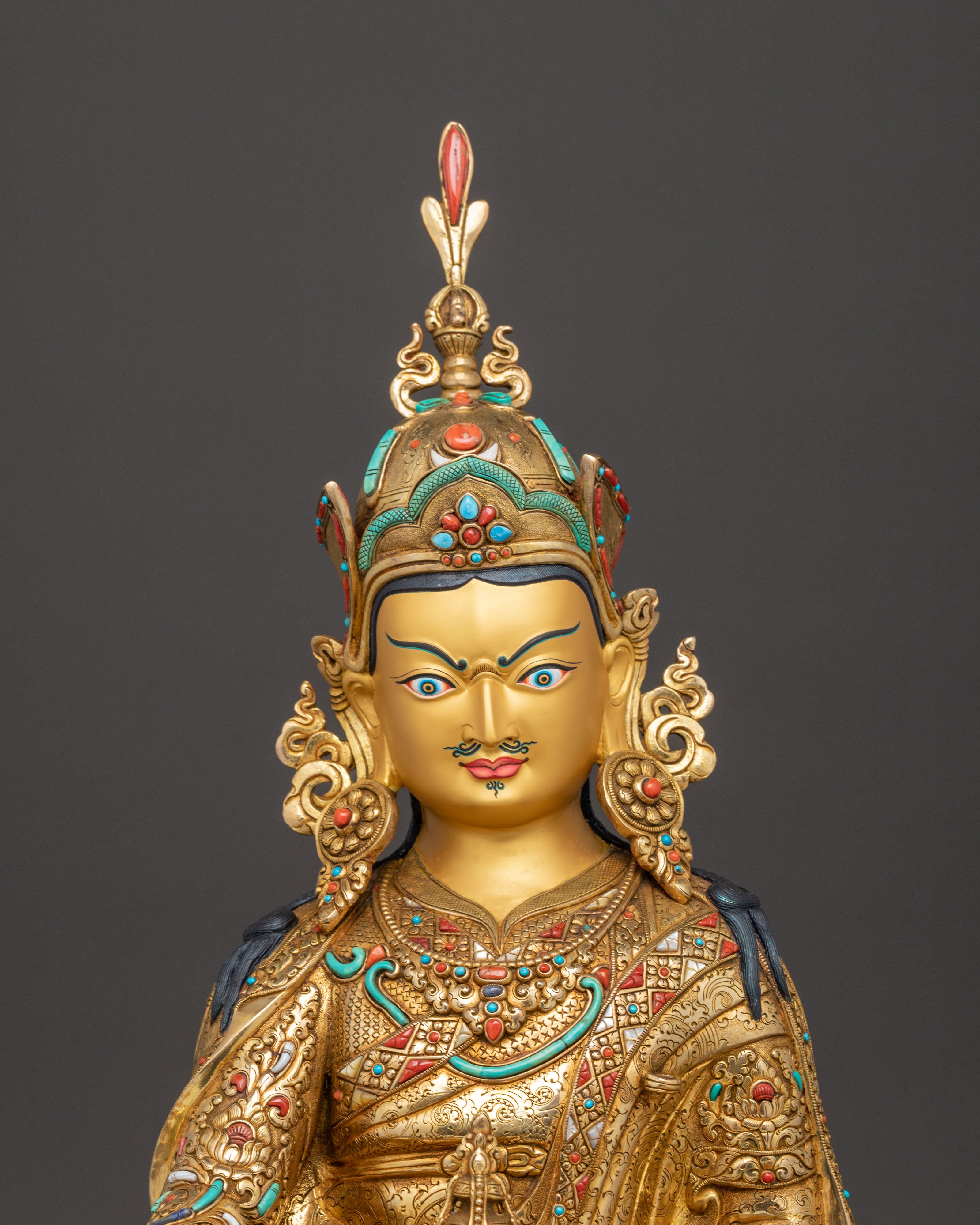 Guru Rinpoche Statue : Lotus Master