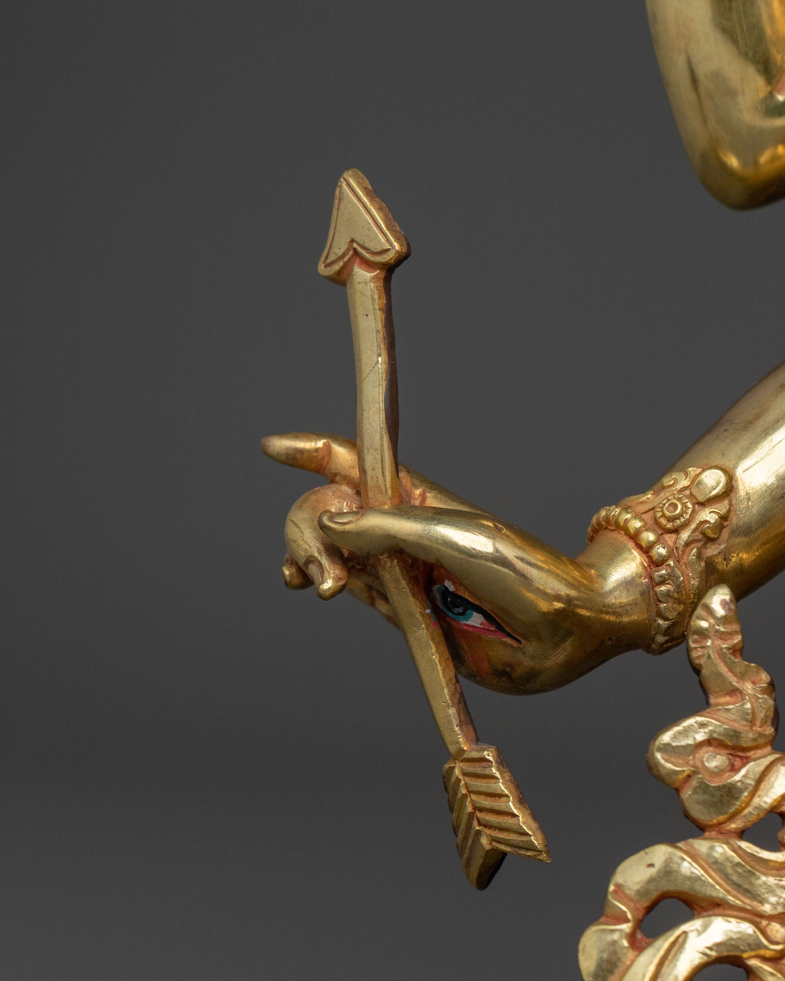 Namgyalma Buddhist Deity Statue | 24K Gold Gilded Sacred Sculpture