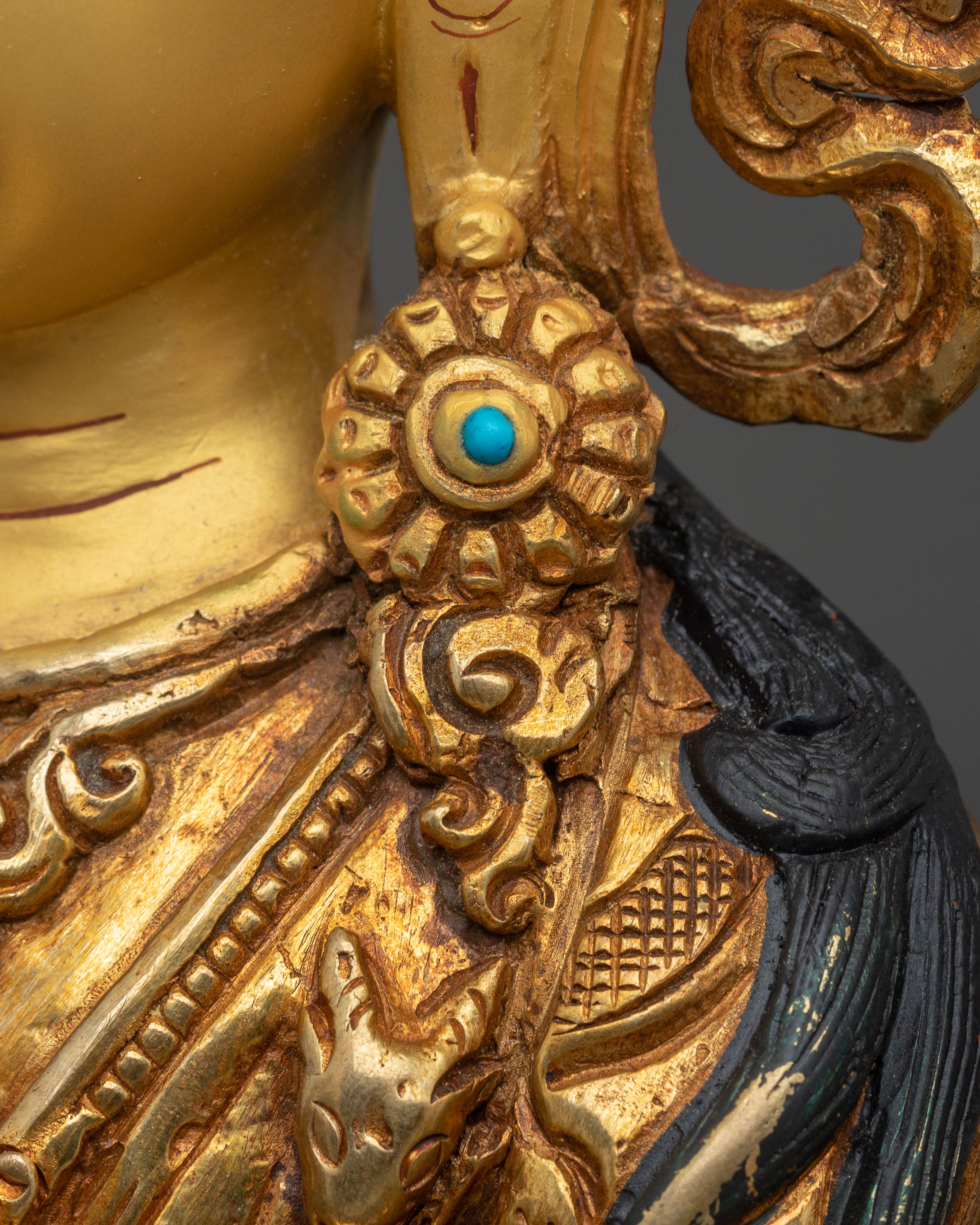 Handmade Chenrezig Sculpture | Home Decor