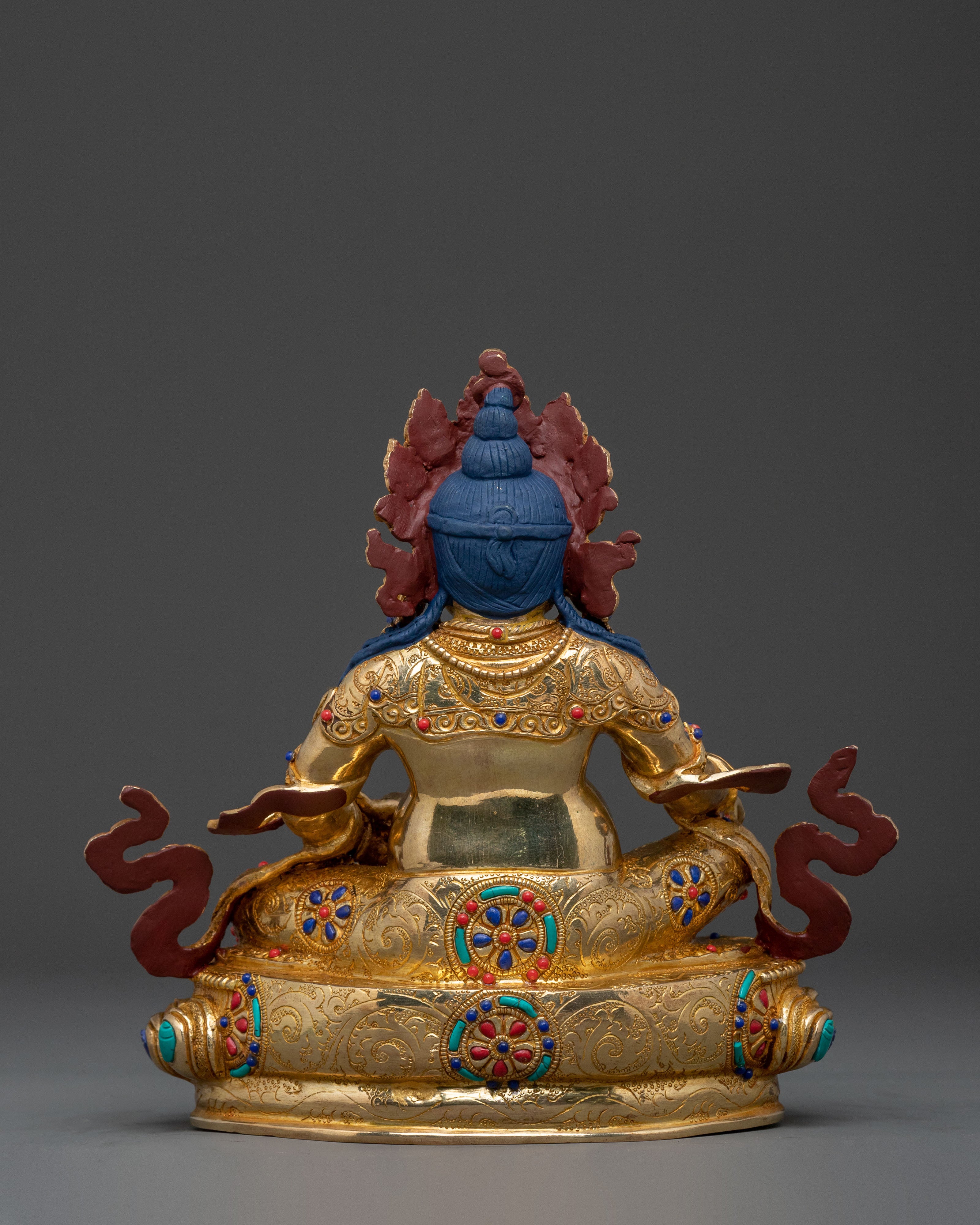 Dzambhala Yellow Wealth Deity Statue