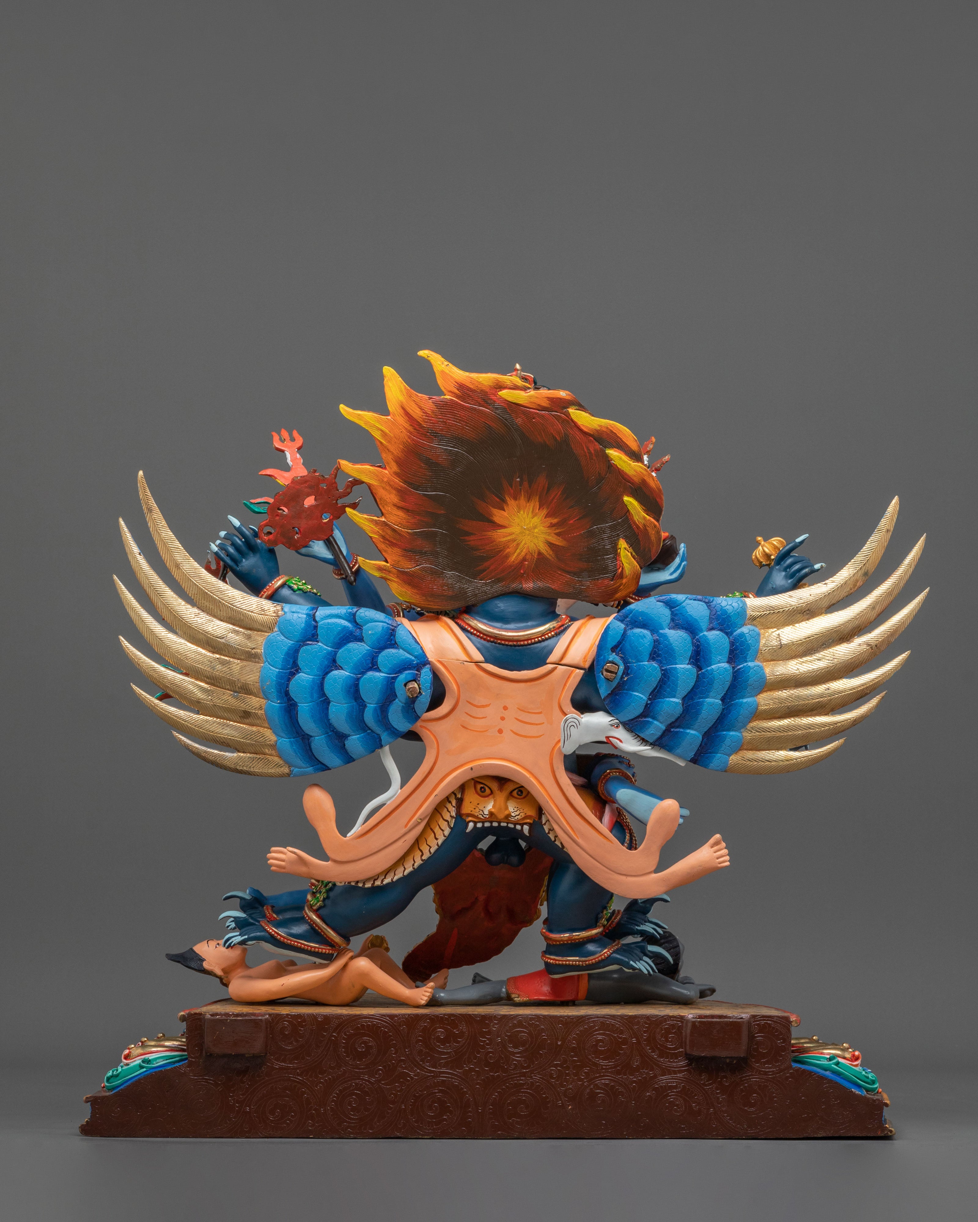Hand Carved Vajrakilaya Statue | Symbol of Purification