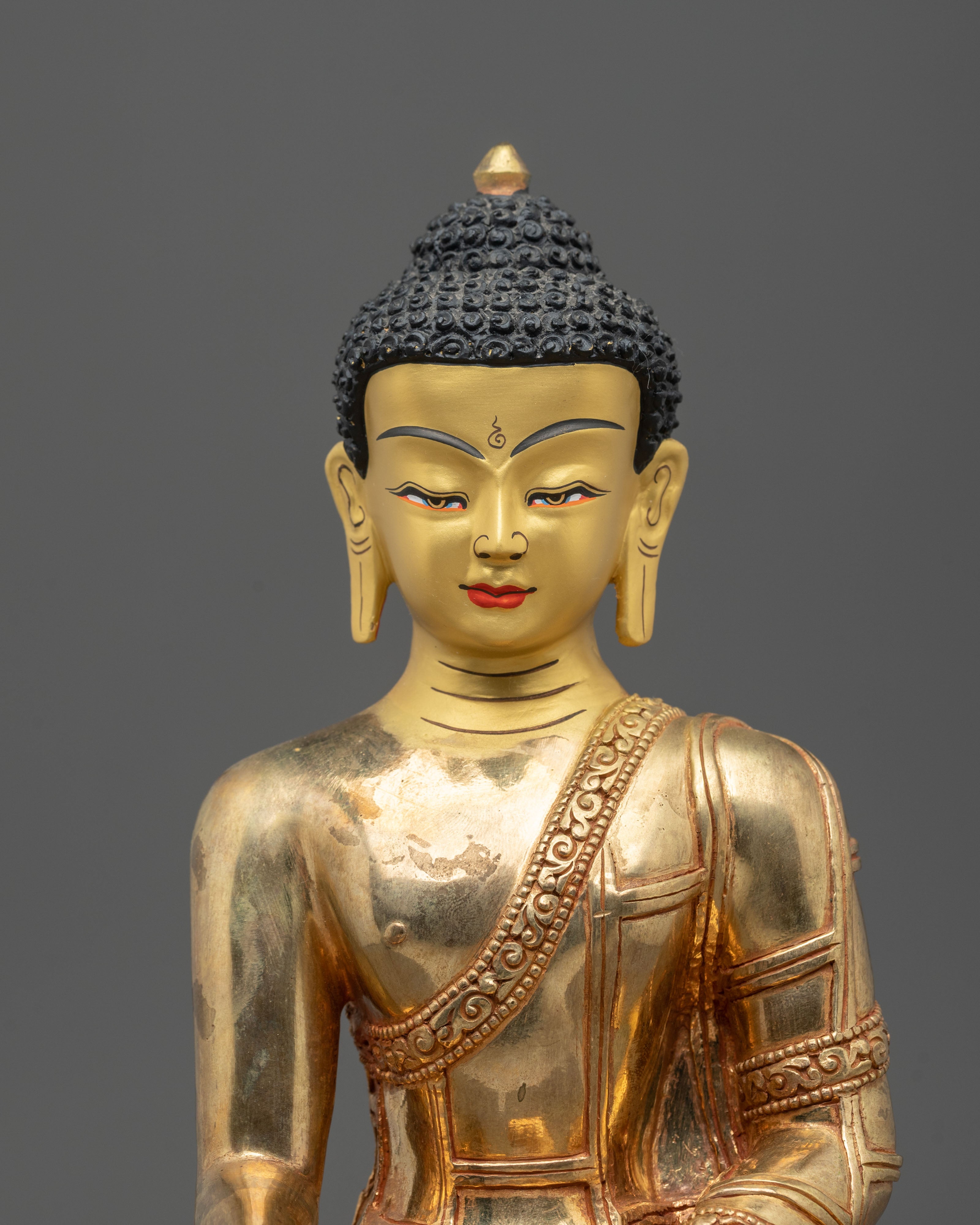Shakyamuni Buddha Himalayan Buddhist Meditation Figurine