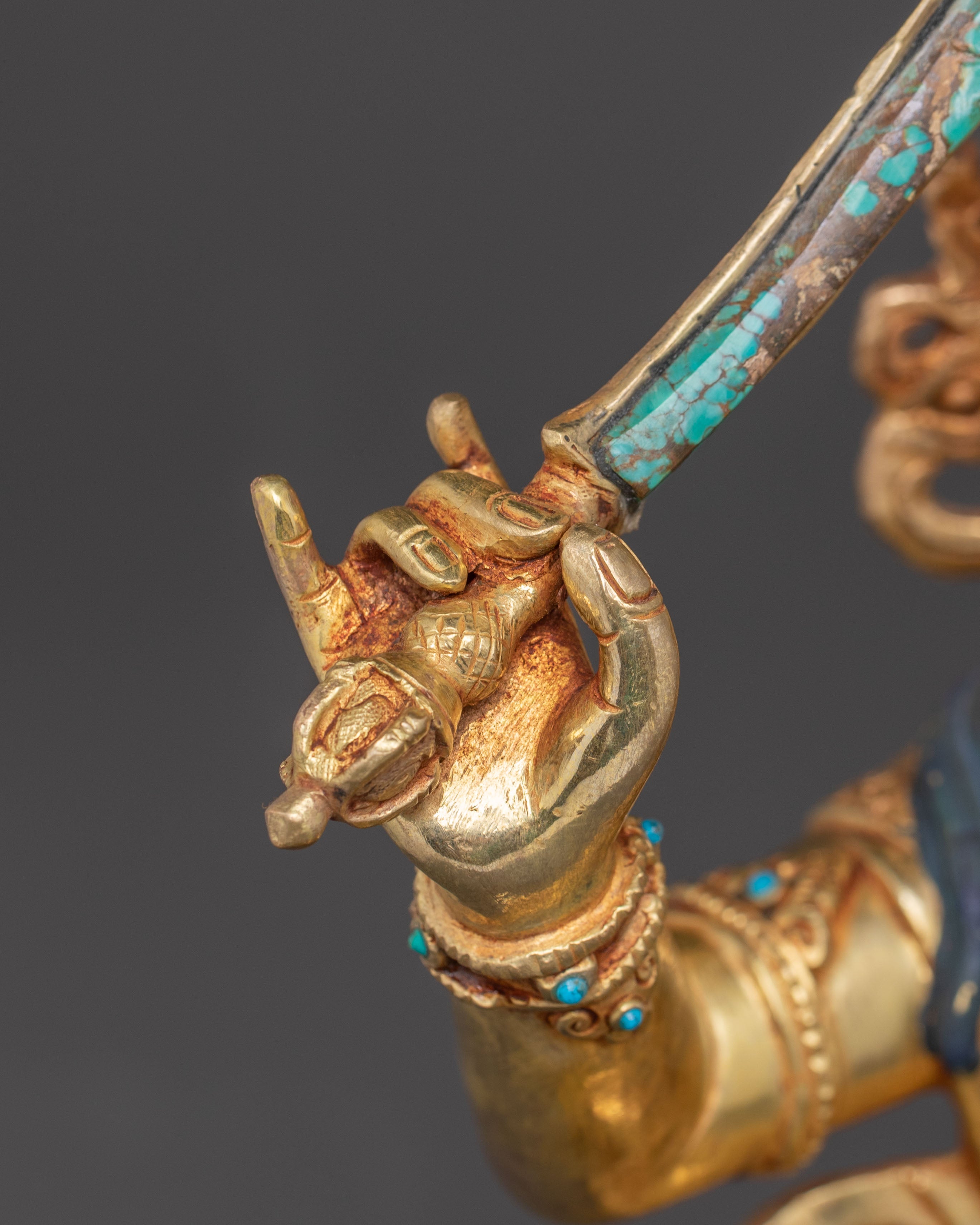 Manjushri Spiritual Statue – Radiant Wisdom Art