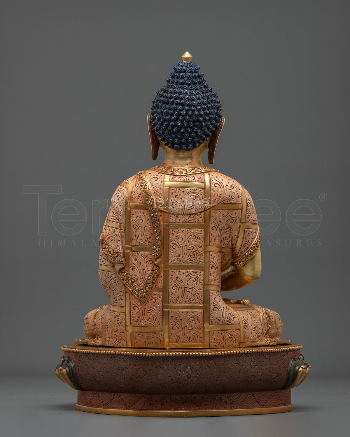 Amitabha Buddha Copper Statue | Tibetan Buddhist Figurine