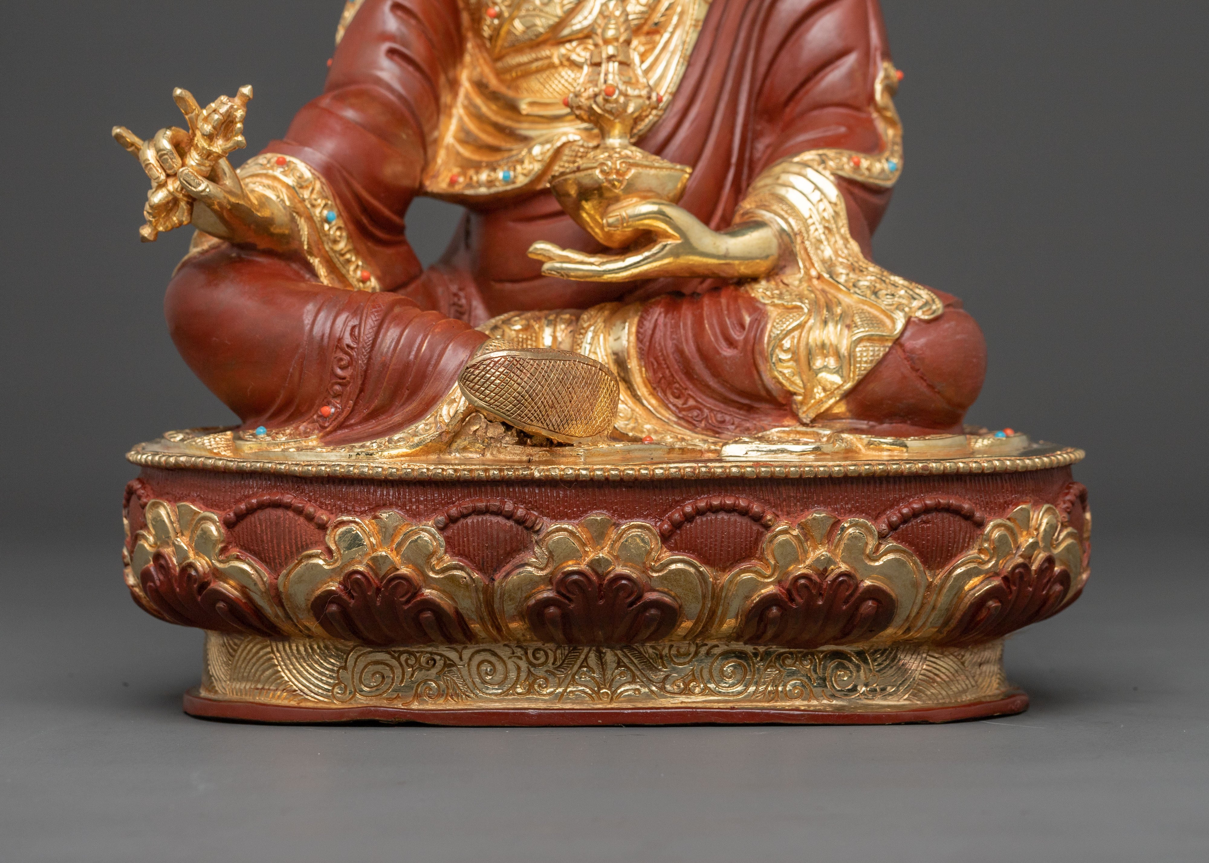 The Teacher of the Dharma Guru Rinpoche Statue