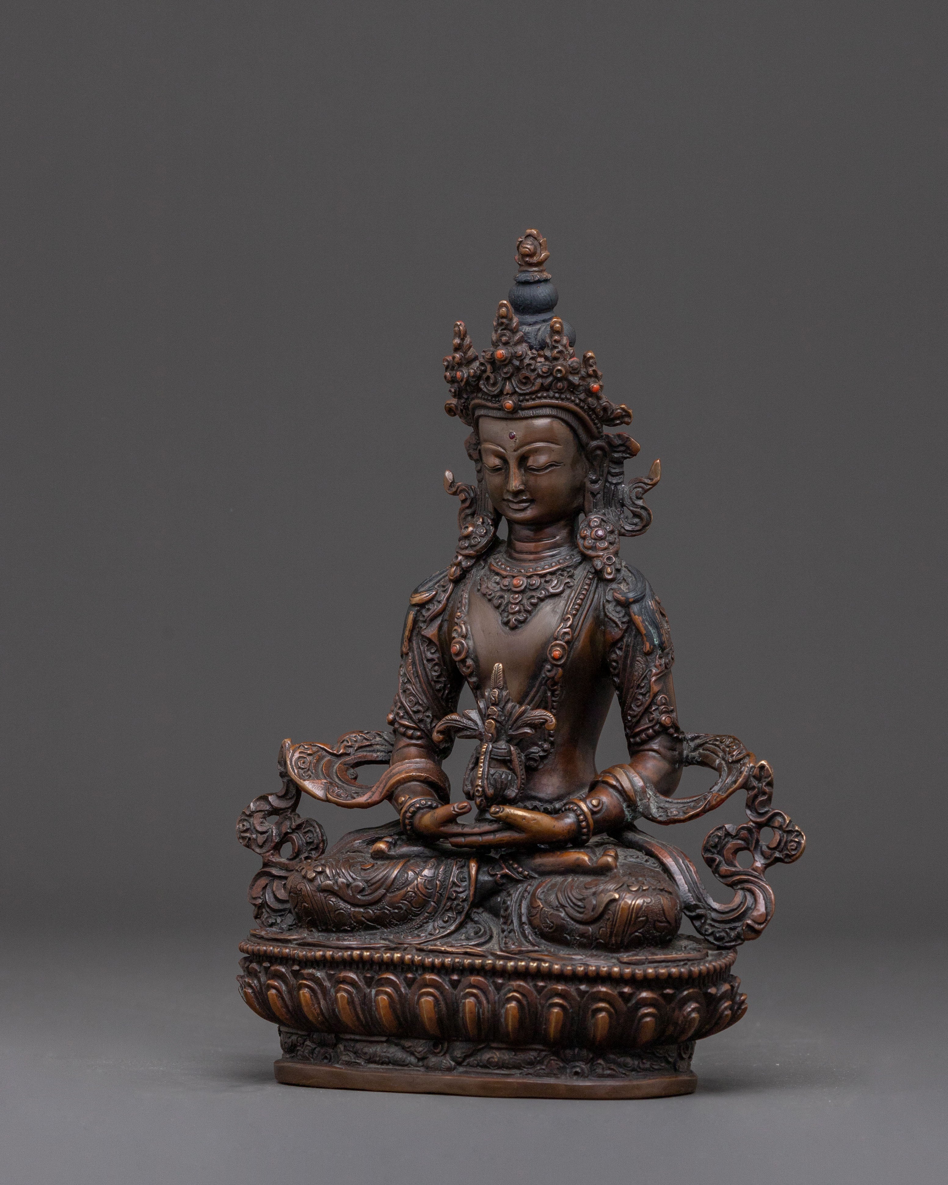 Guardian Amitayus Statue | Icon of Longevity
