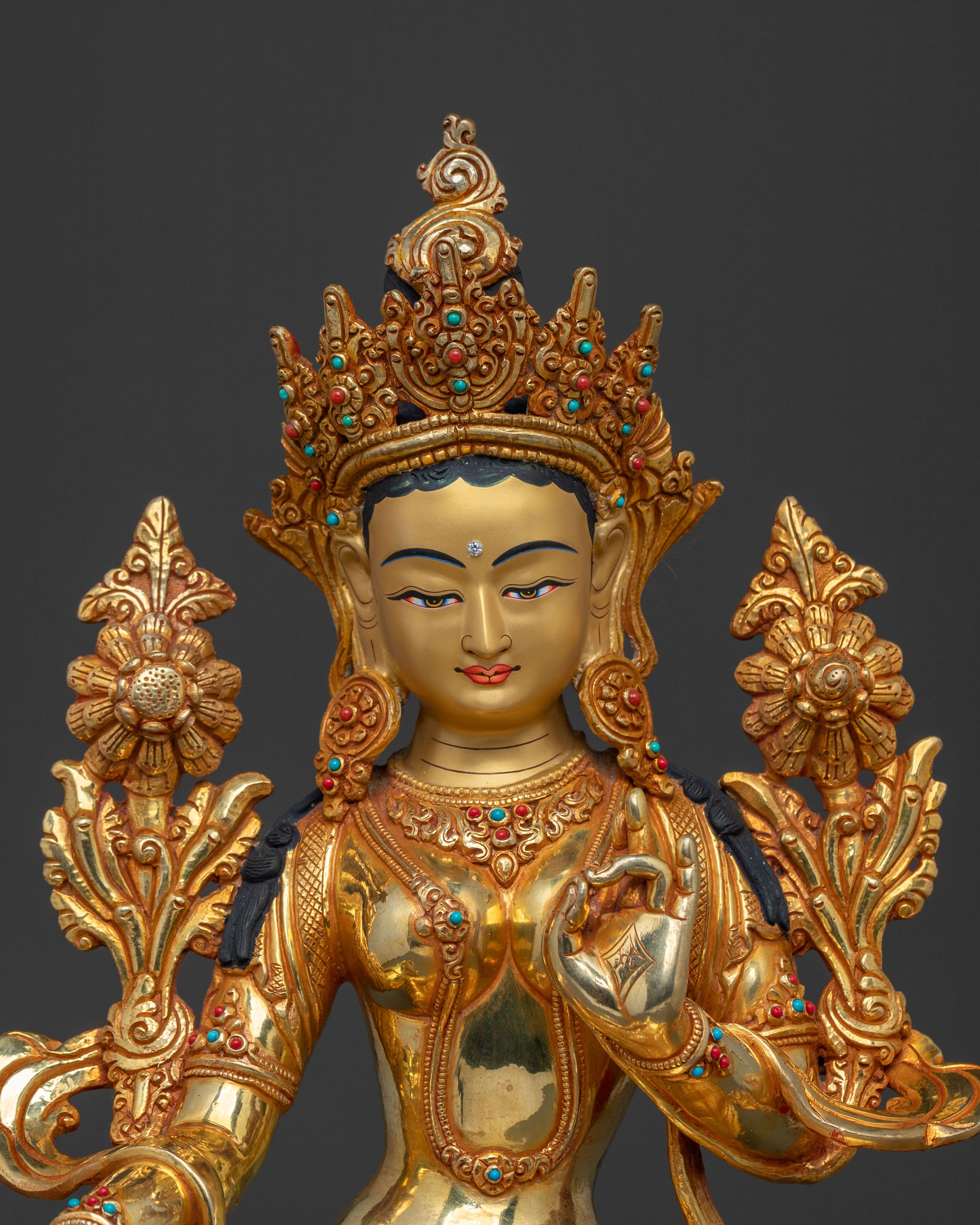 Green Tara Statue Protector of All | Symbol of Compassion